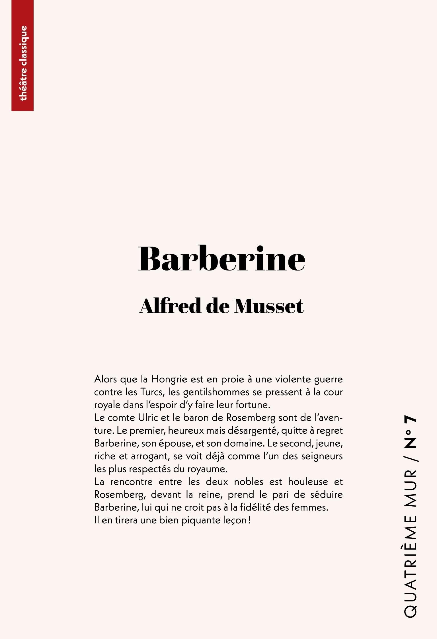 Vorderes Coverbild Barberine
