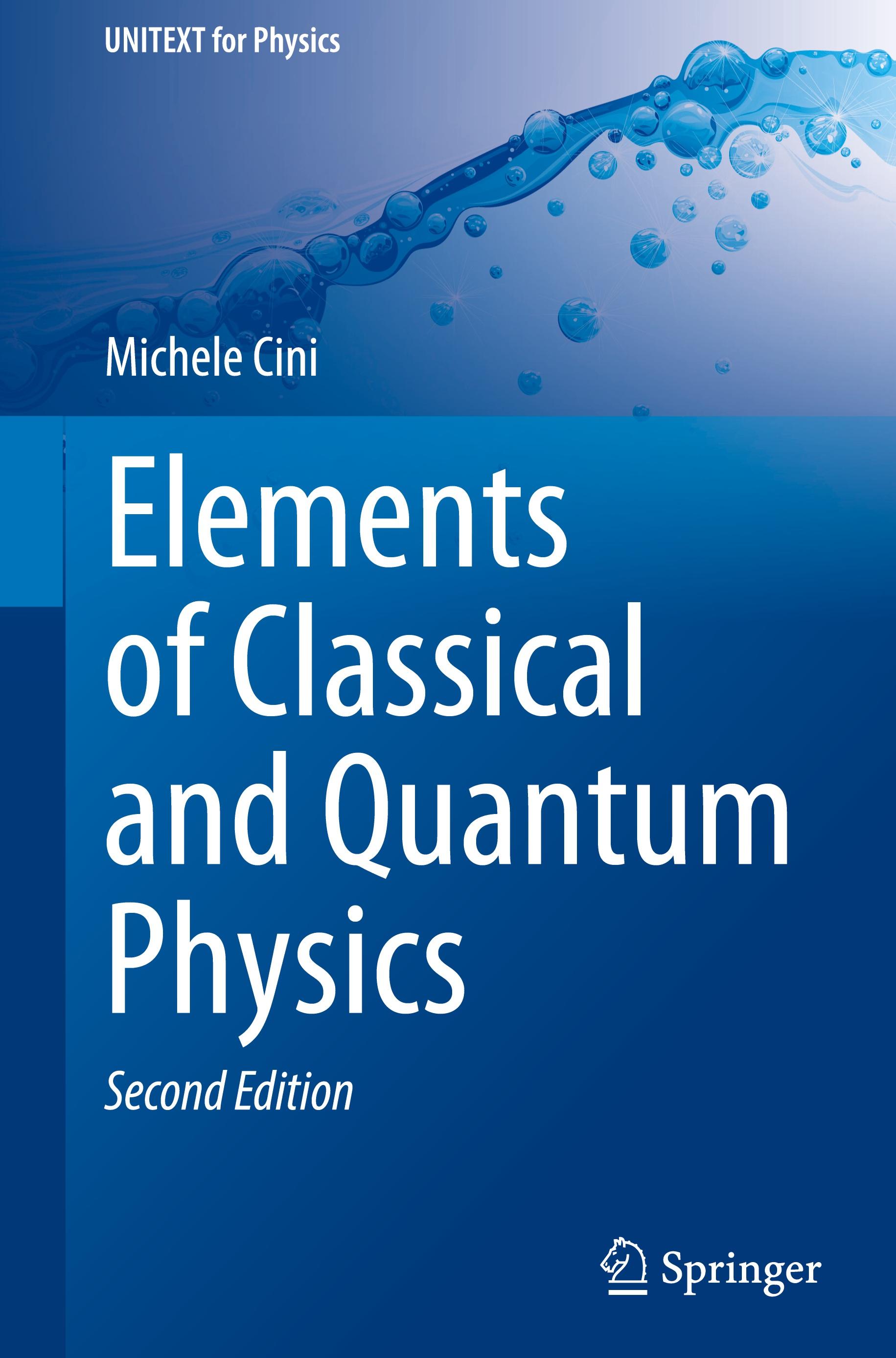 Vorderes Coverbild Elements of Classical and Quantum Physics