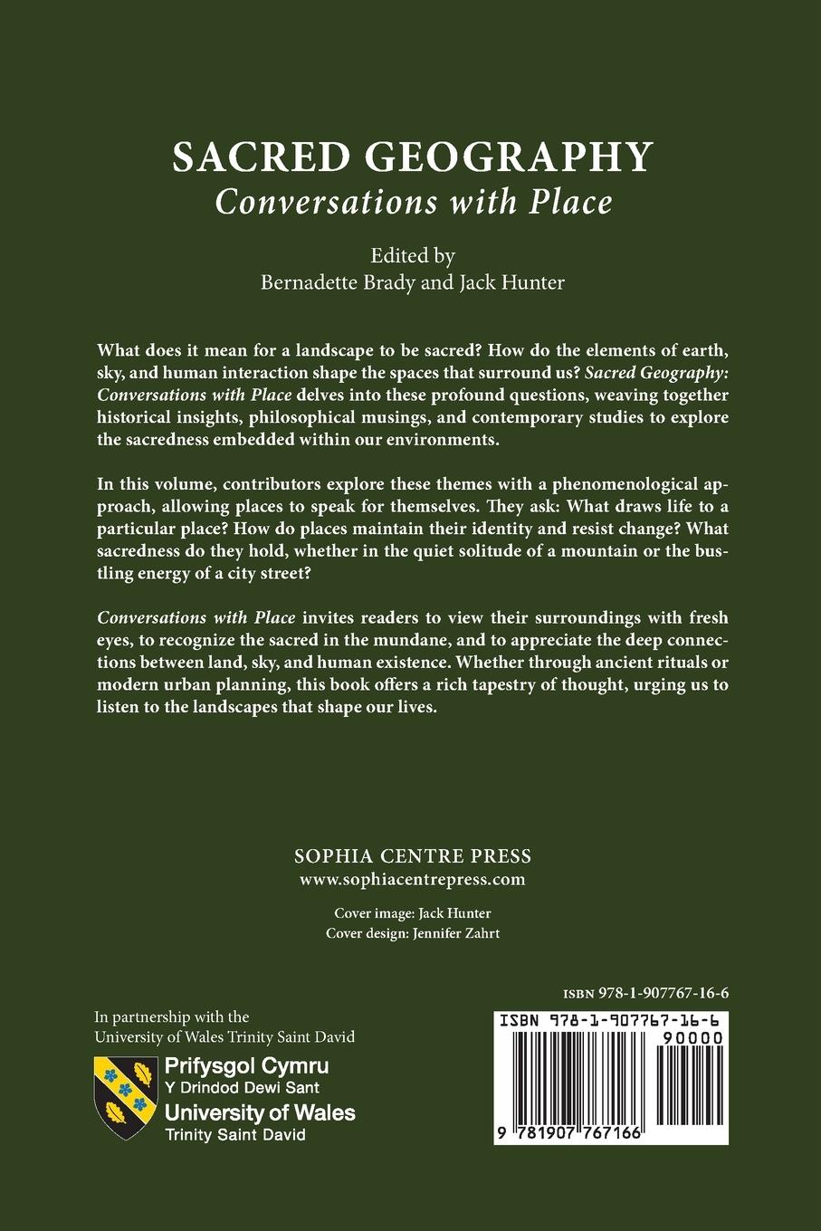 Rückseitencover Sacred Geography