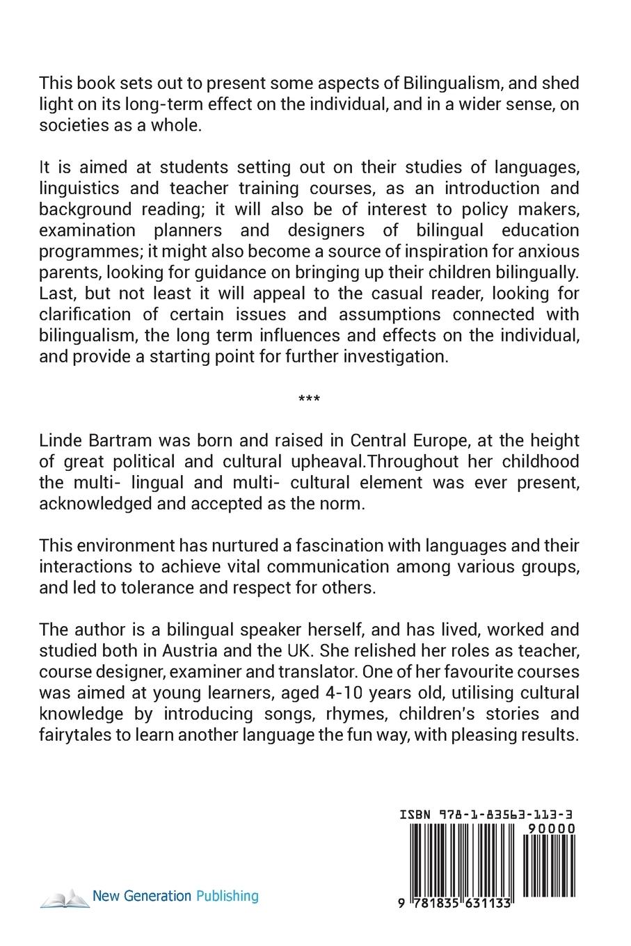Rückseitencover Bilingual Education