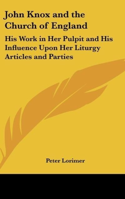 Vorderes Coverbild John Knox and the Church of England