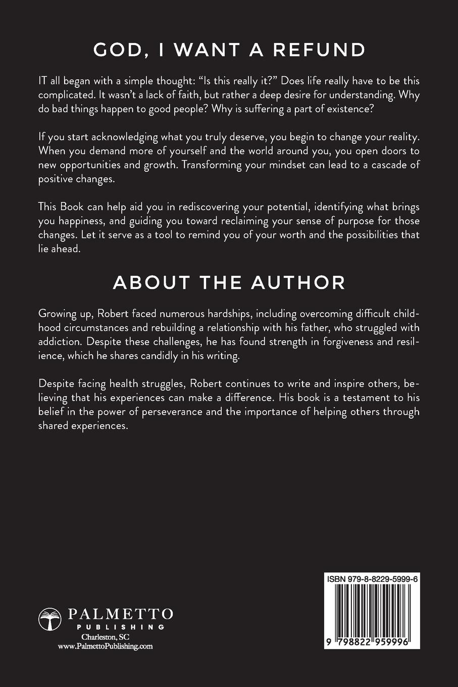 Rückseitencover GOD, I Want A Refund