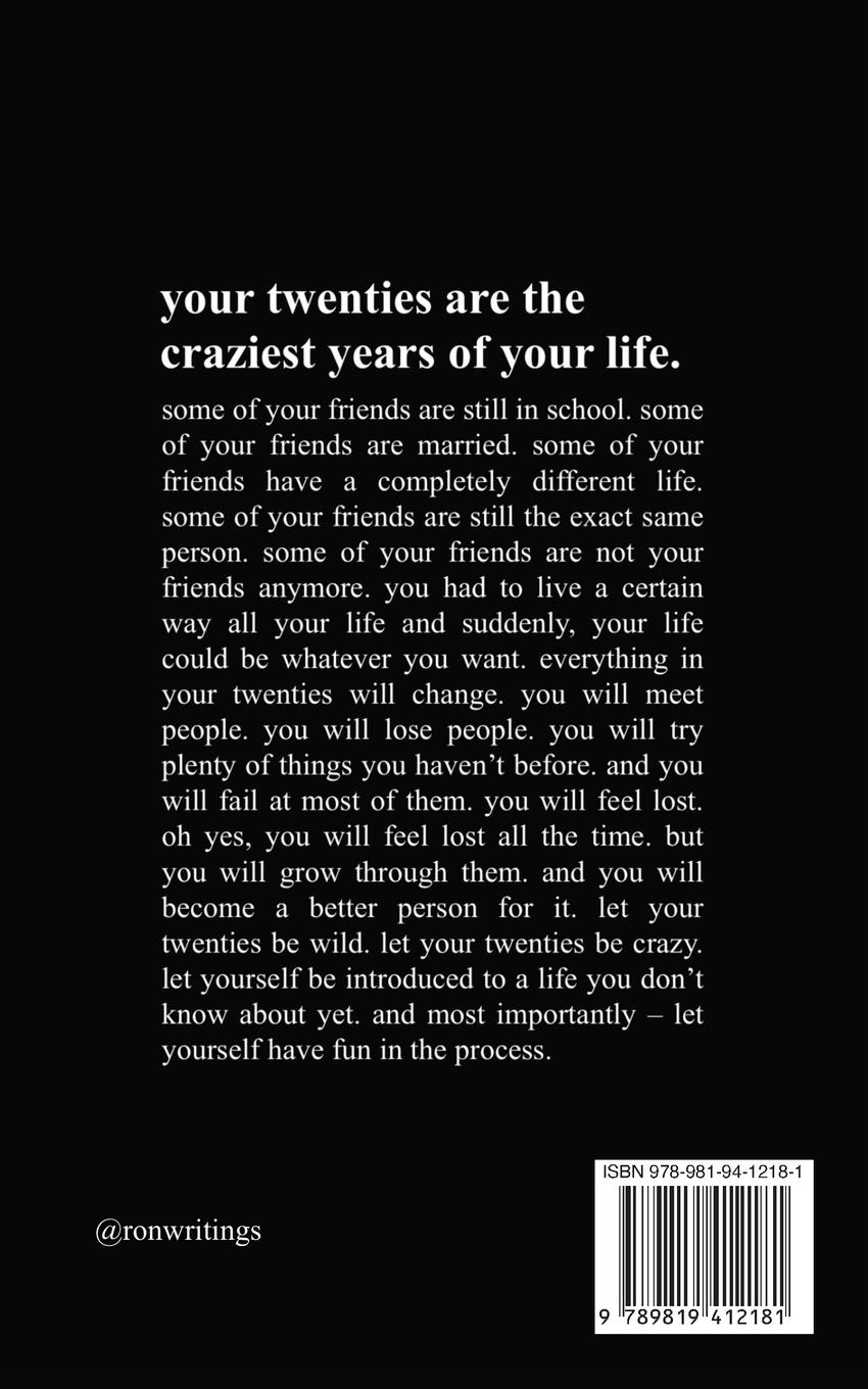 Rückseitencover Twenty Something