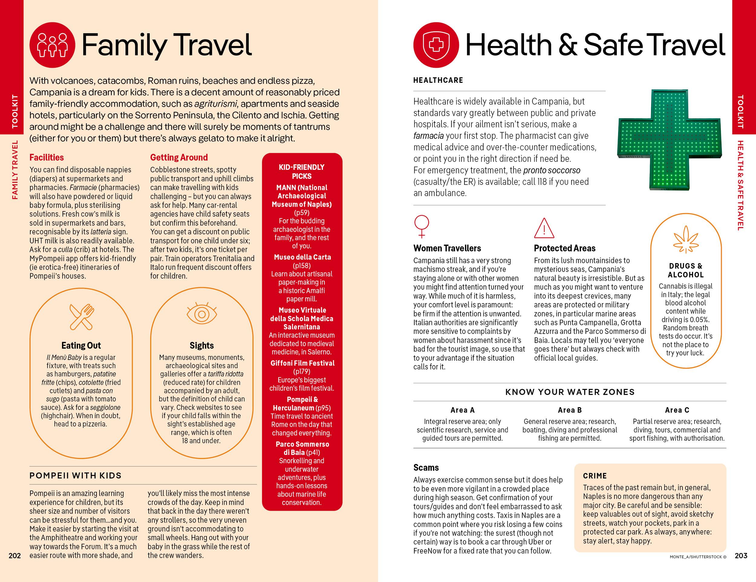 Beispielinhalt (Bild) Lonely Planet Naples, Pompeii & the Amalfi Coast