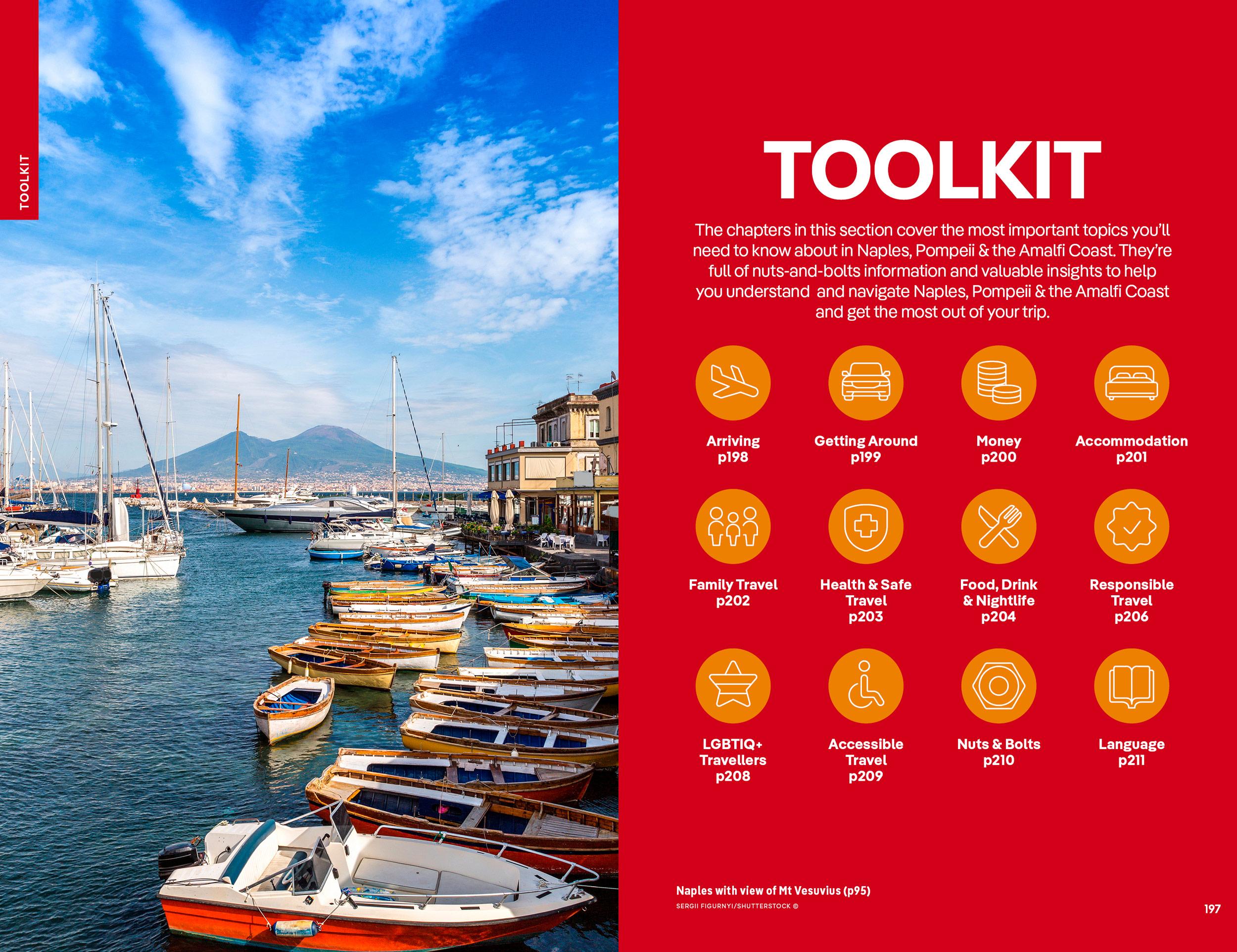 Beispielinhalt (Bild) Lonely Planet Naples, Pompeii & the Amalfi Coast