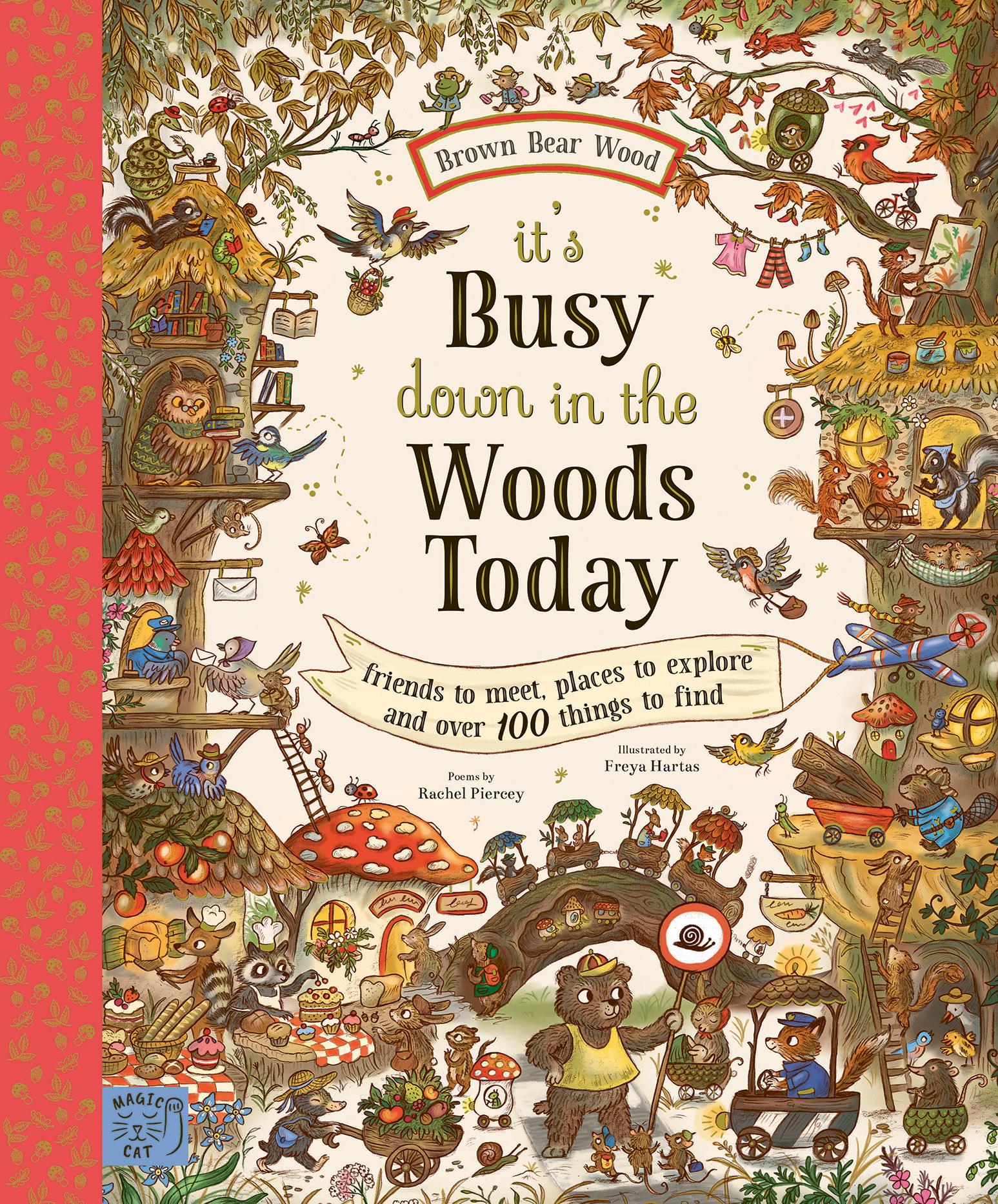 Vorderes Coverbild Brown Bear Wood: It's Busy Down in the Woods Today