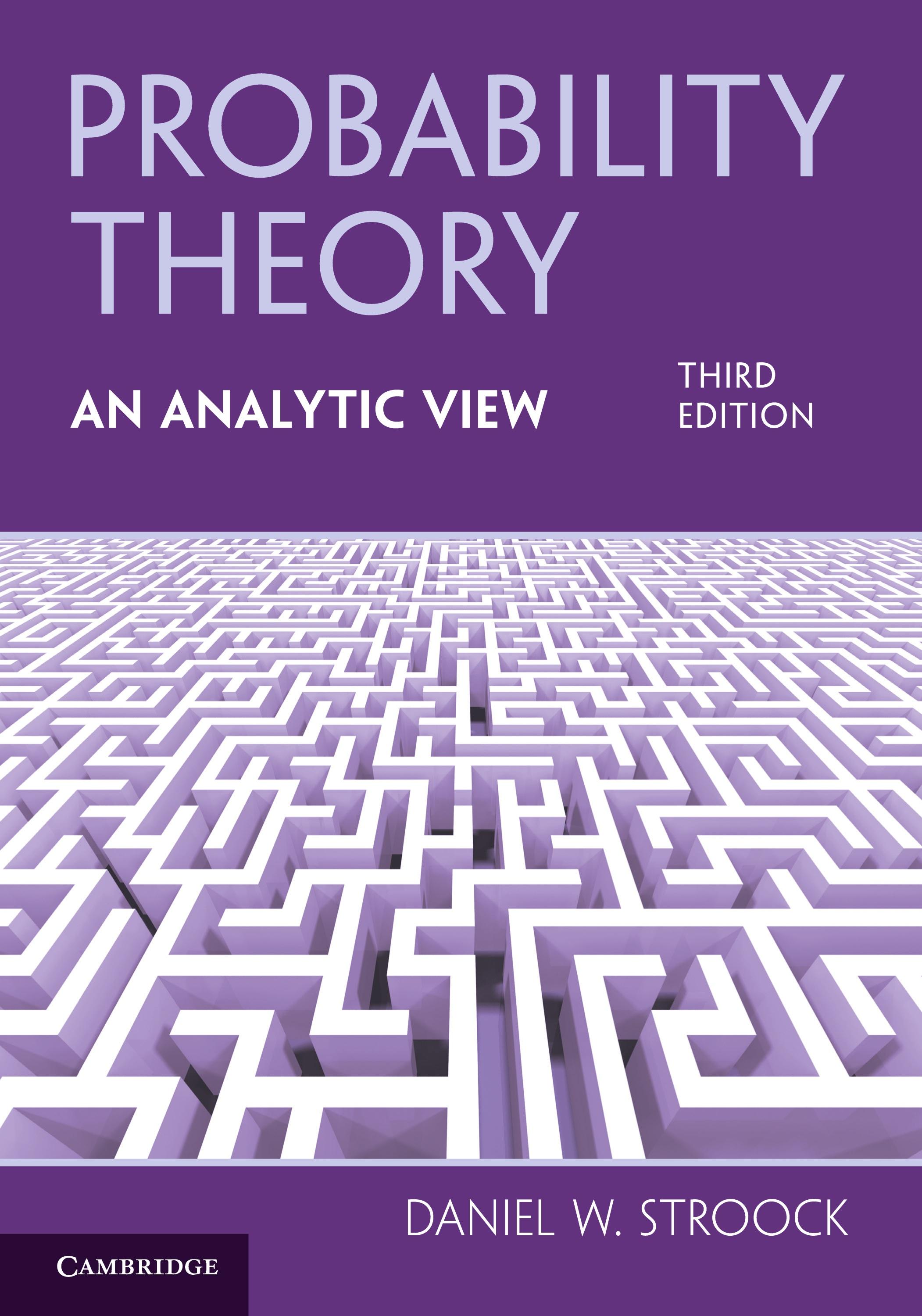 Vorderes Coverbild Probability Theory, An Analytic View