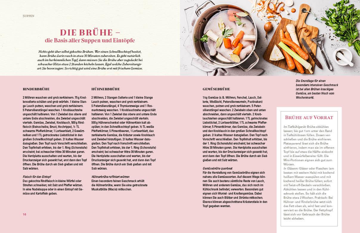 Beispielinhalt (Bild) Wohlfühlküche für die Seele