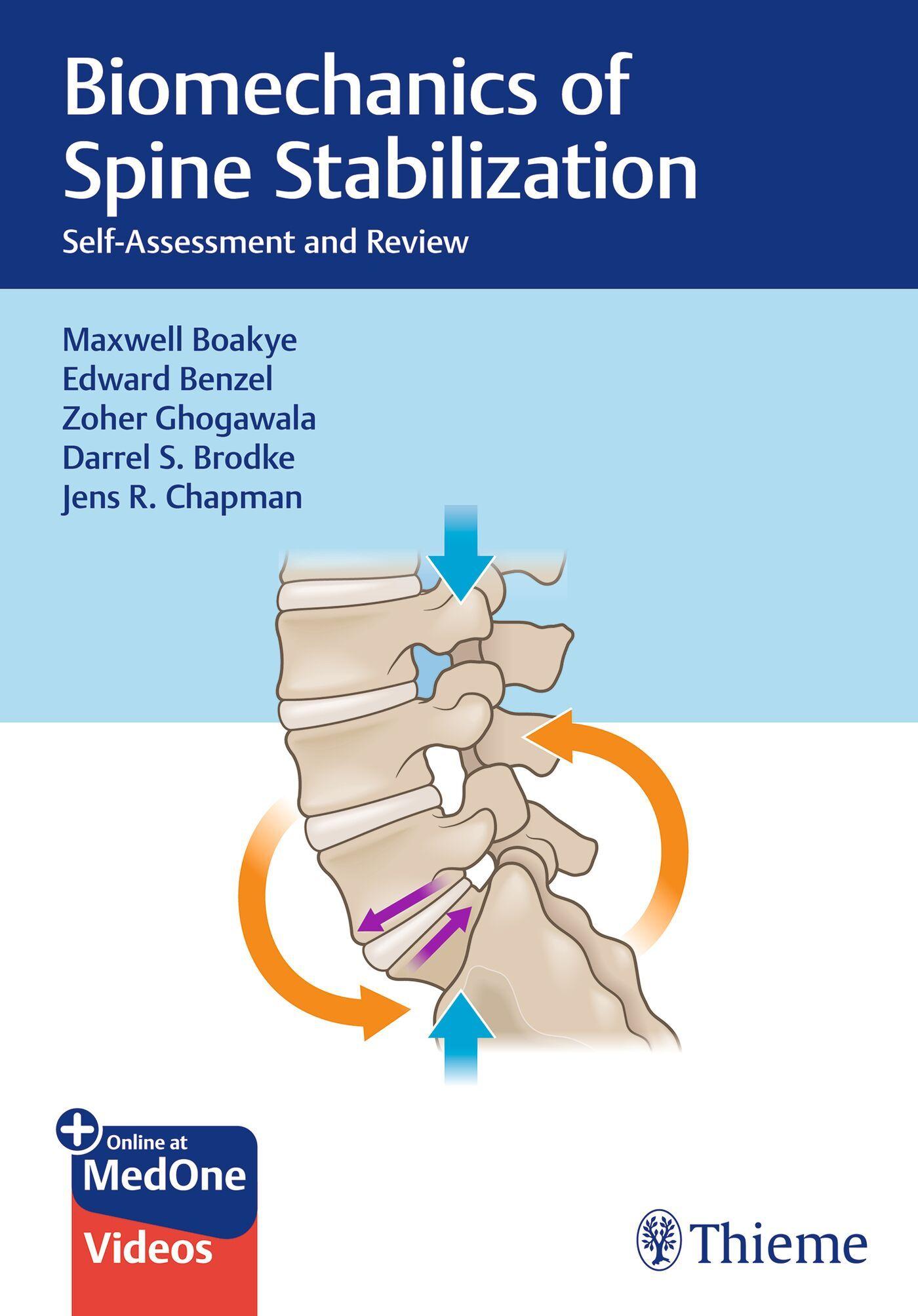 Vorderes Coverbild Biomechanics of Spine Stabilization