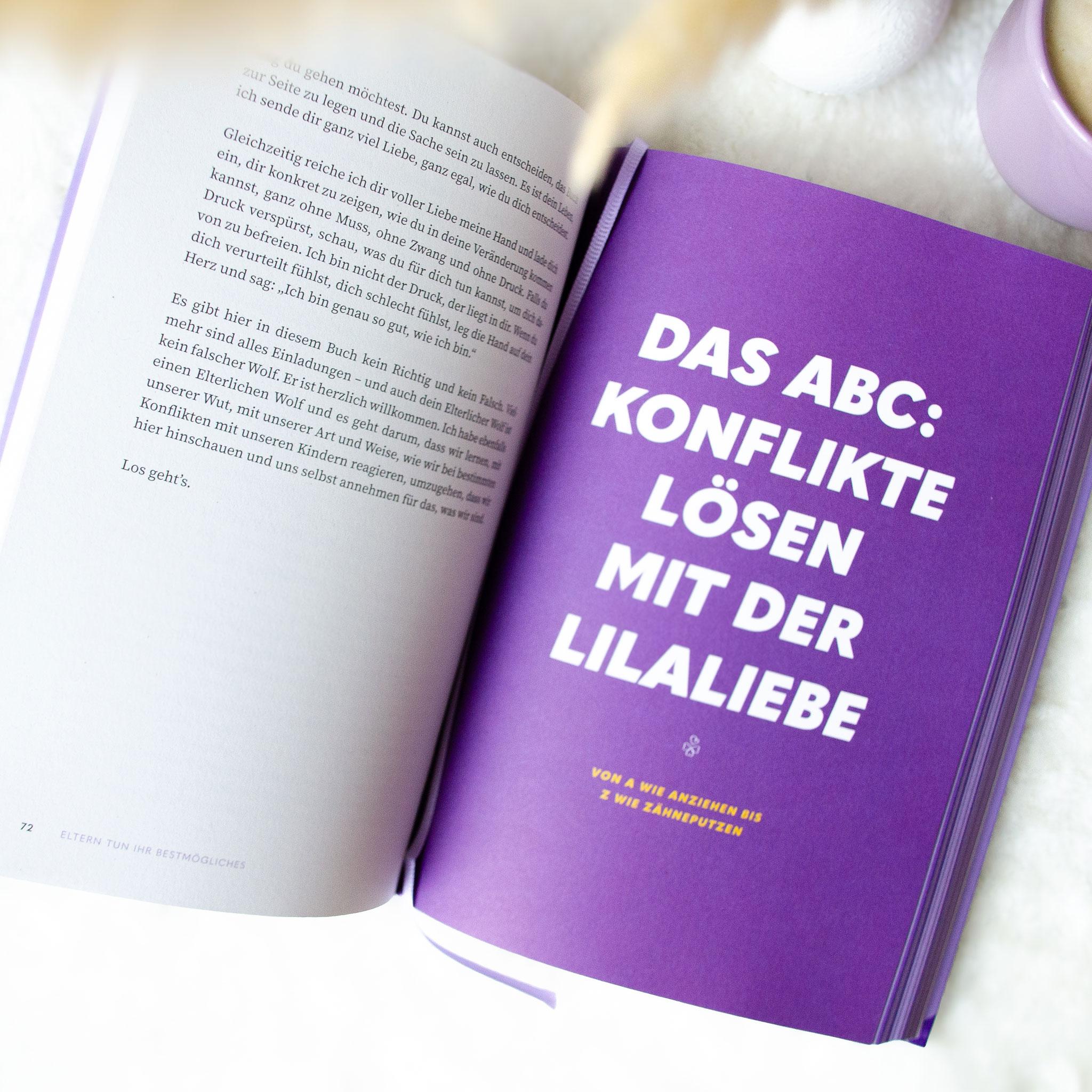 Beispielinhalt (Bild) Mein Kind macht, was es will! Das Handbuch für einen Familienalltag ohne Machtkämpfe - Von A wie Anziehen bis Z wie Zähneputzen
