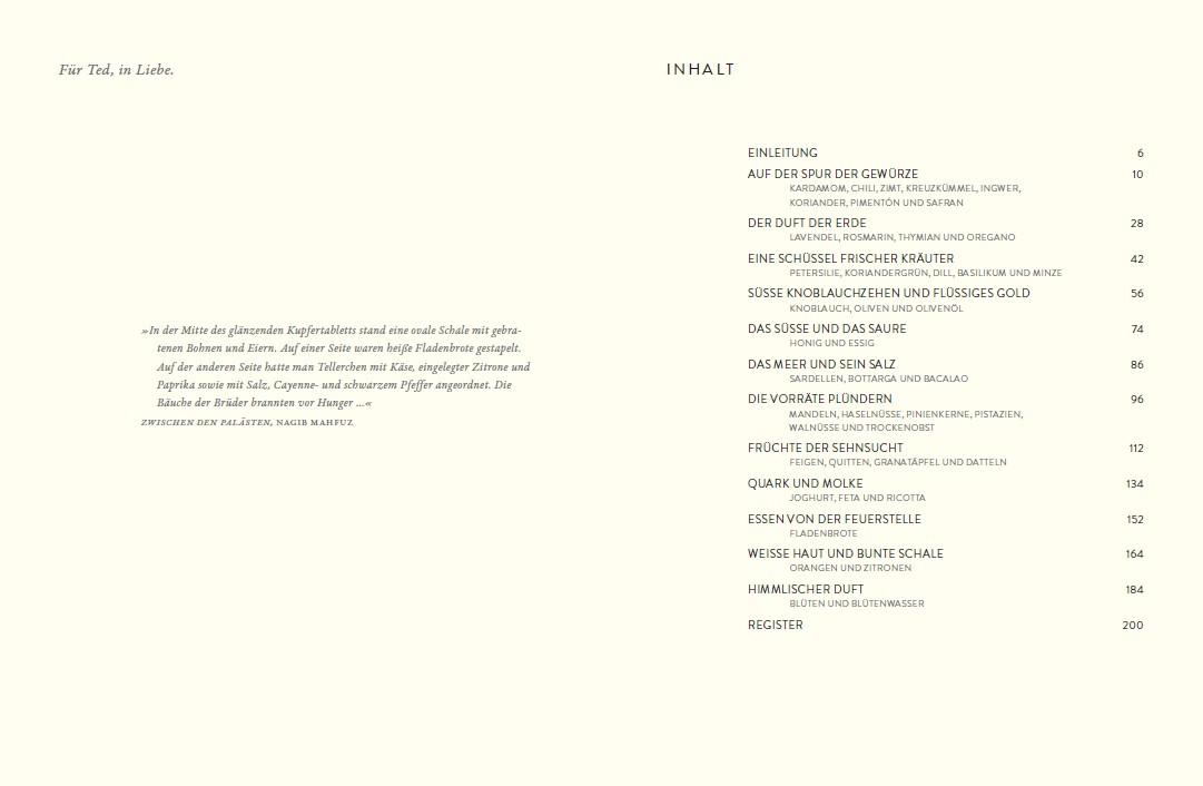 Beispielinhalt (Bild) Aromen der Sonne - Deutscher Kochbuchpreis 2025 - Bronze