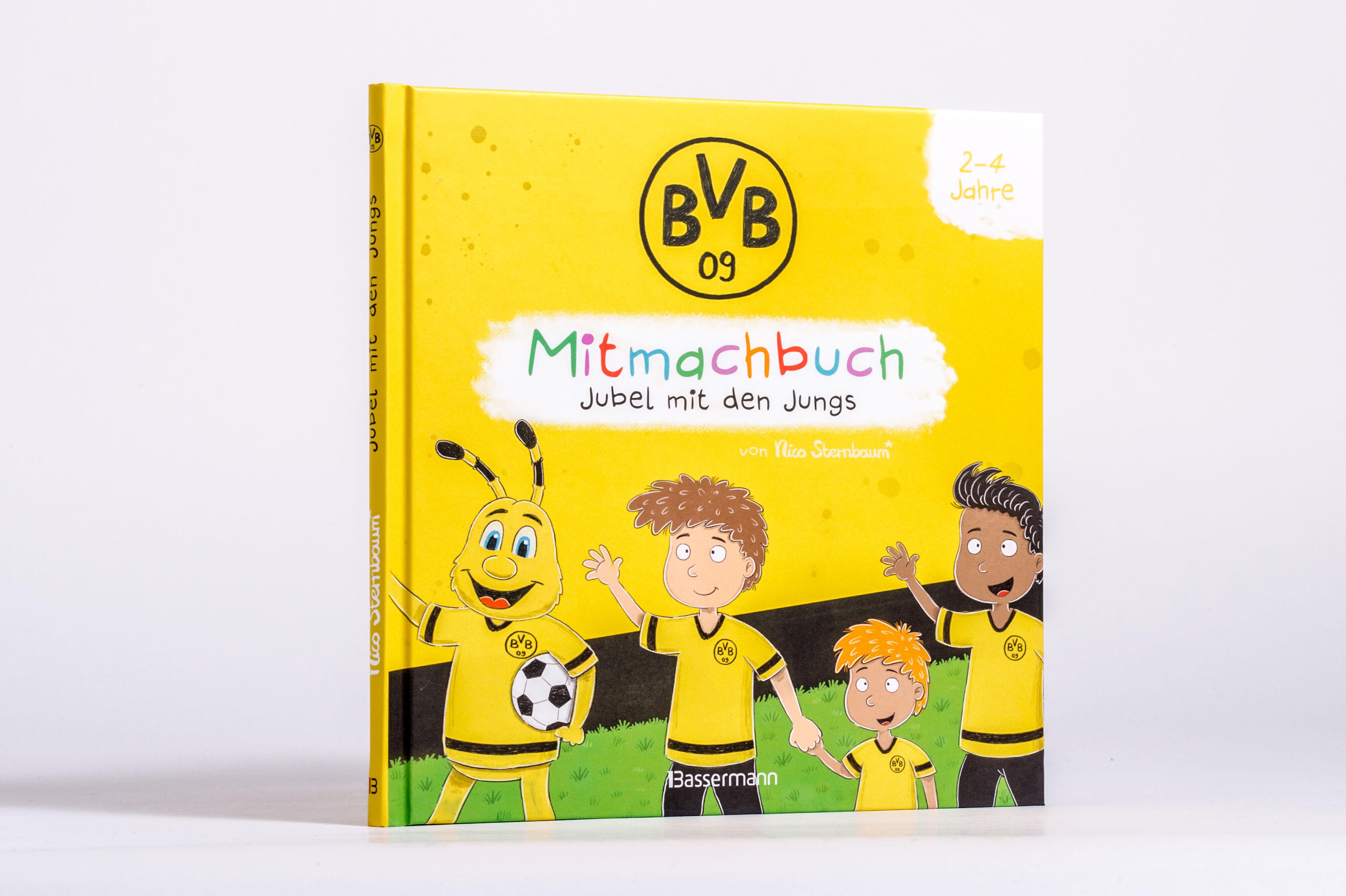 Beispielinhalt (Bild) BVB - Ein Mitmachbuch zum Schütteln, Schaukeln, Pusten, Klopfen und sehen, was dann passiert