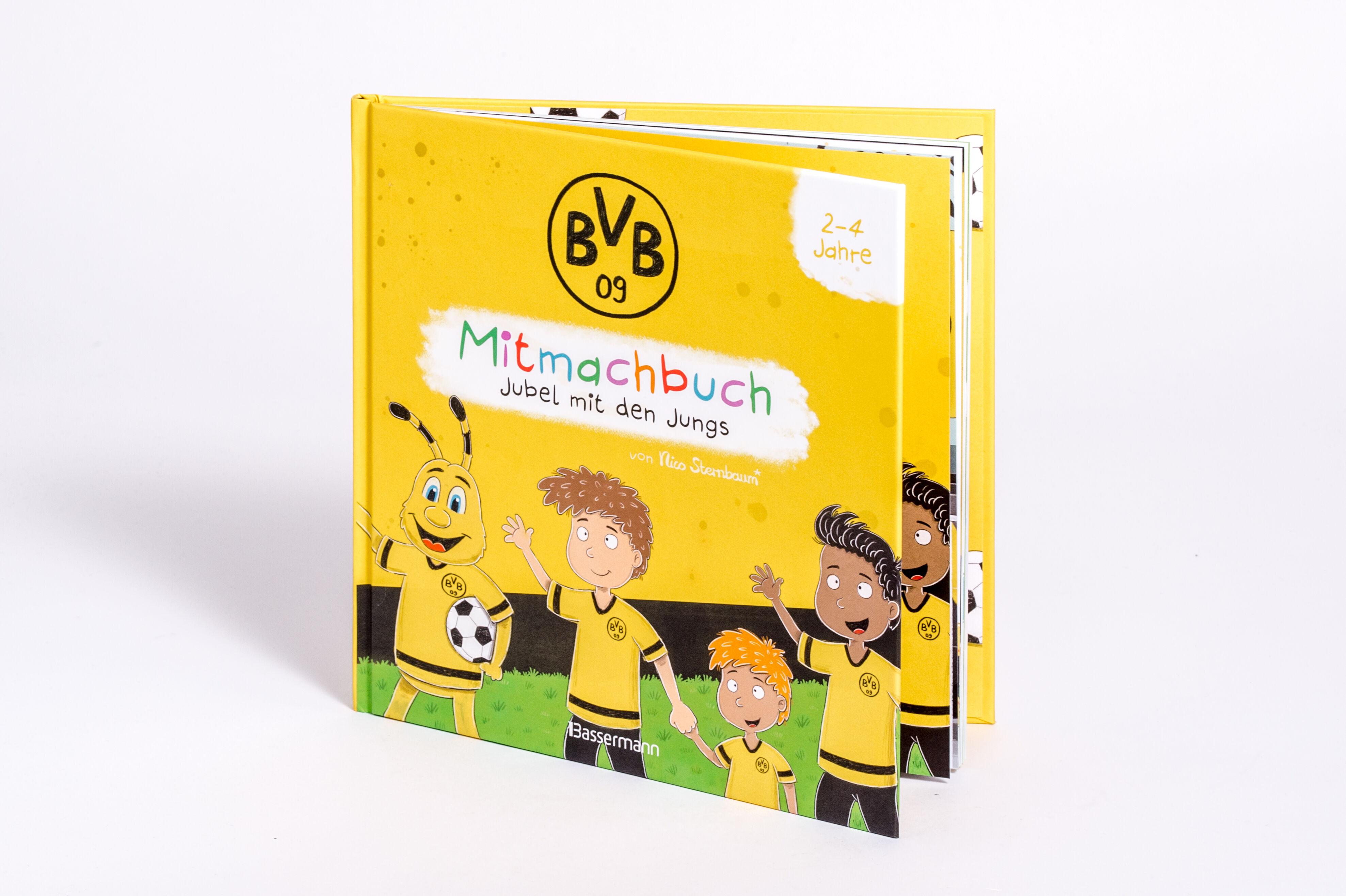 Beispielinhalt (Bild) BVB - Ein Mitmachbuch zum Schütteln, Schaukeln, Pusten, Klopfen und sehen, was dann passiert