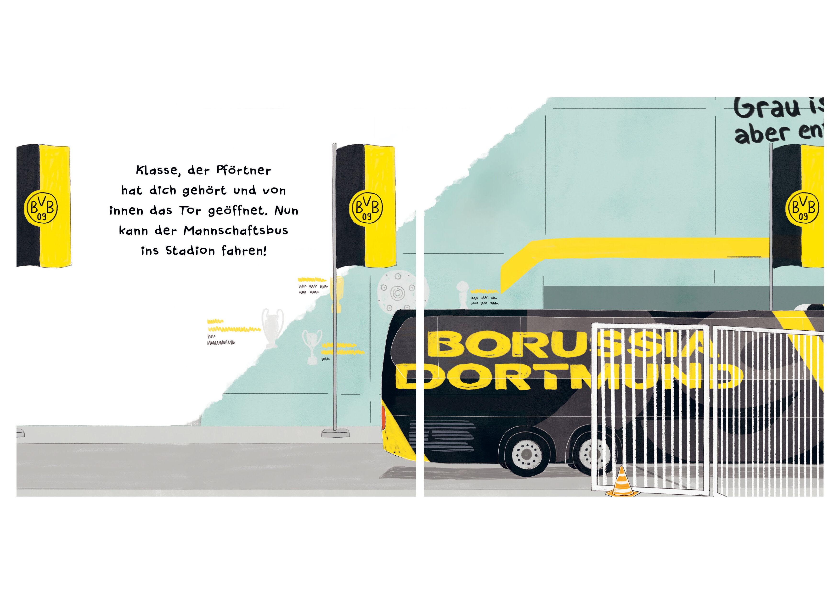 Beispielinhalt (Bild) BVB - Ein Mitmachbuch zum Schütteln, Schaukeln, Pusten, Klopfen und sehen, was dann passiert