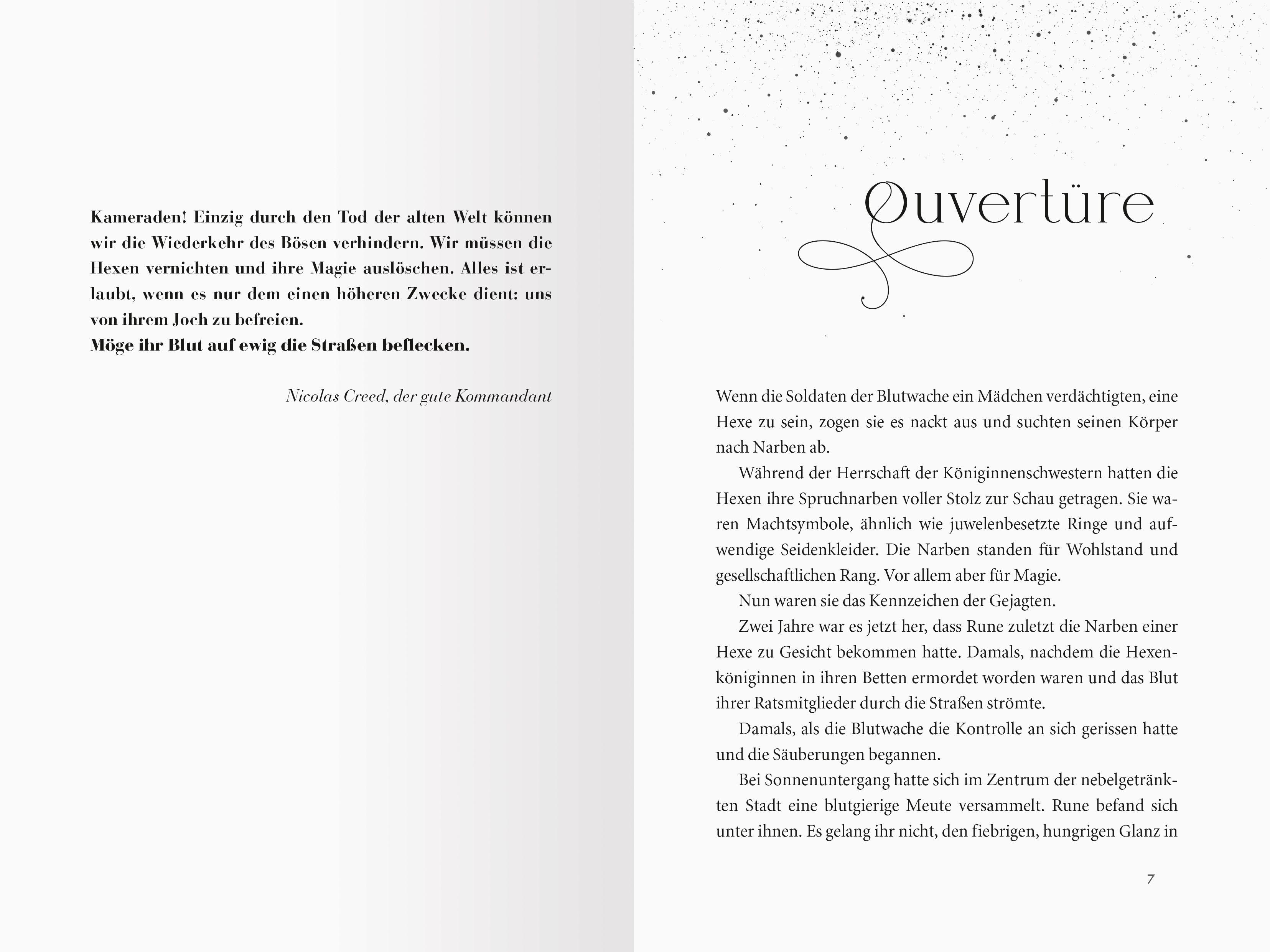 Beispielinhalt (Bild) Heartless Hunter. Der rote Nachtfalter, Band 1