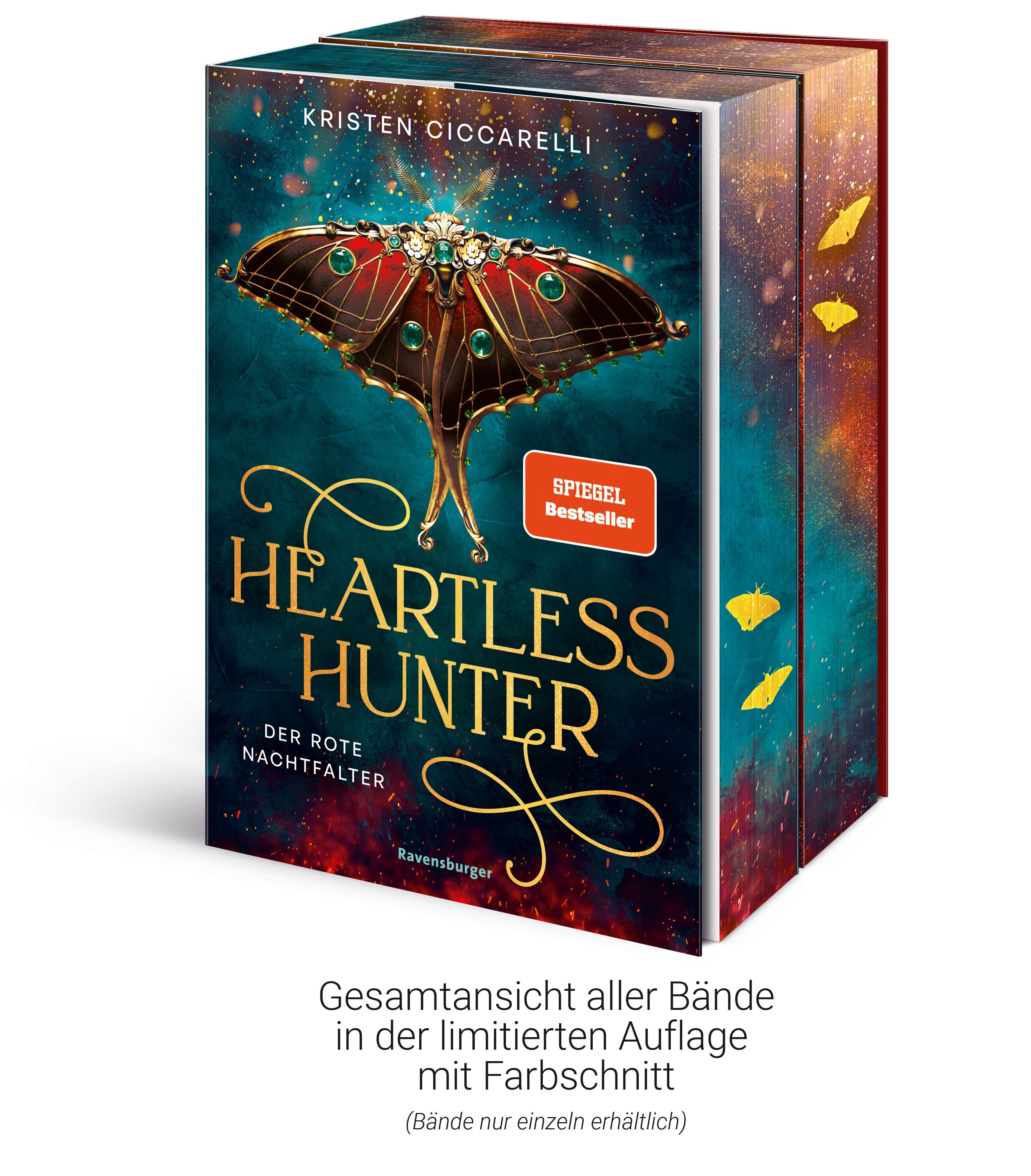 Beispielinhalt (Bild) Heartless Hunter. Der rote Nachtfalter, Band 1