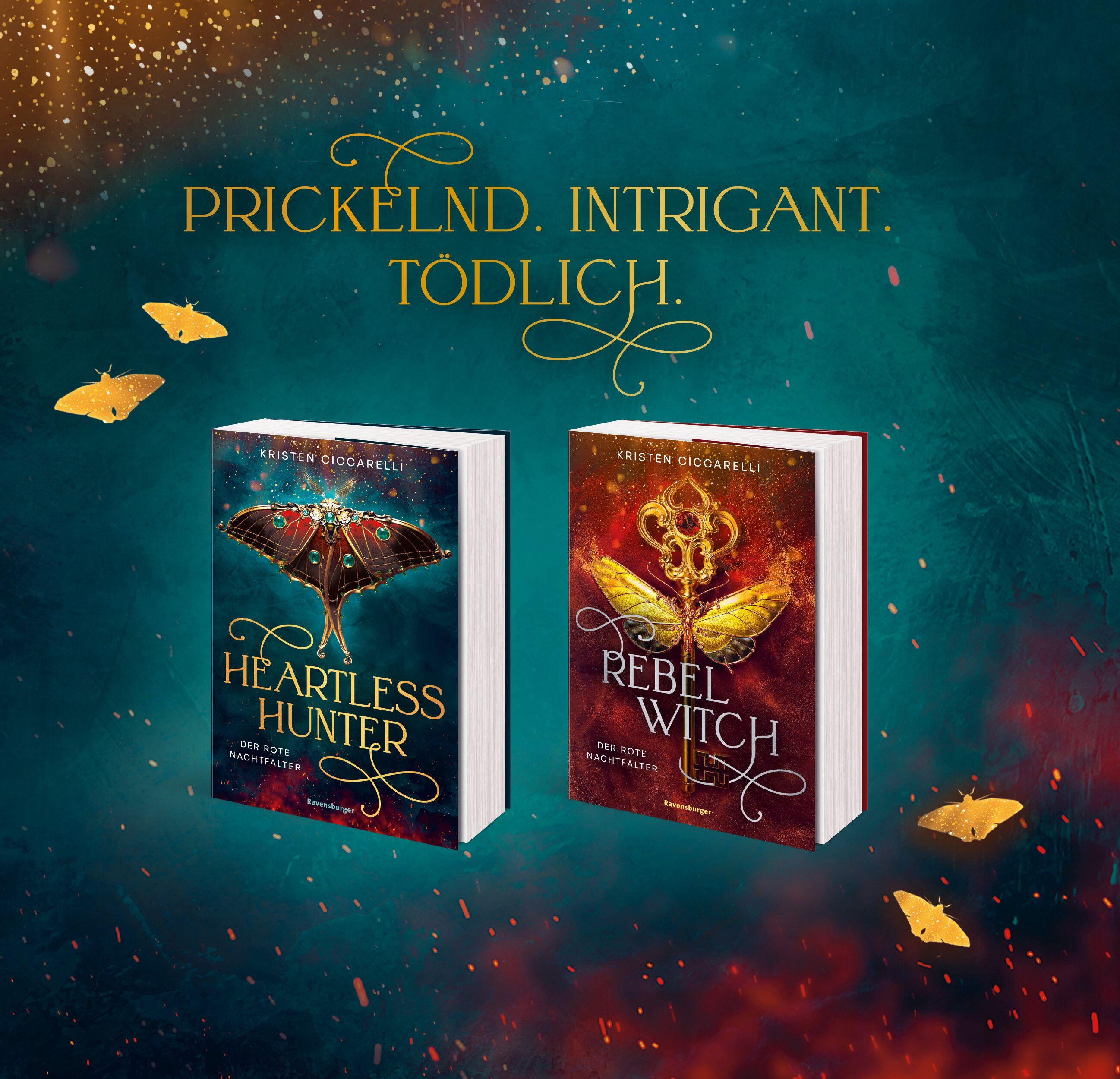 Beispielinhalt (Bild) Heartless Hunter. Der rote Nachtfalter, Band 1