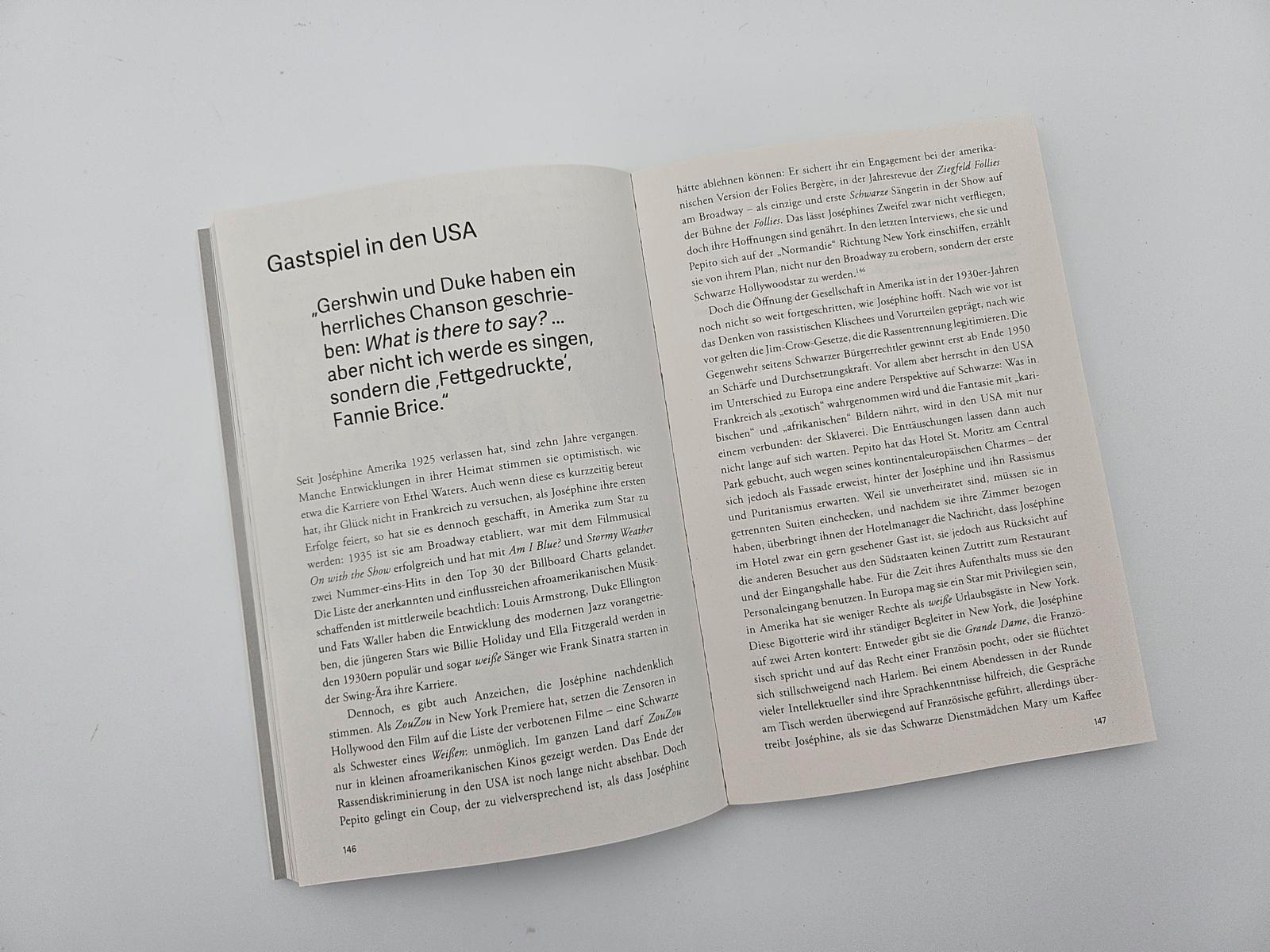 Beispielinhalt (Bild) Josephine Baker