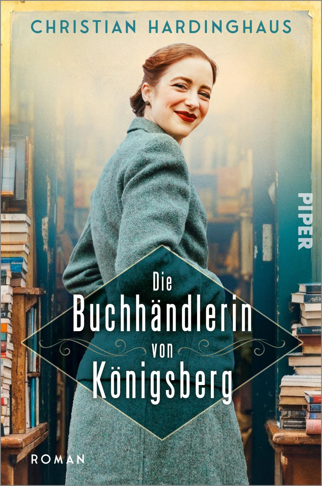Vorderes Coverbild Die Buchhändlerin von Königsberg