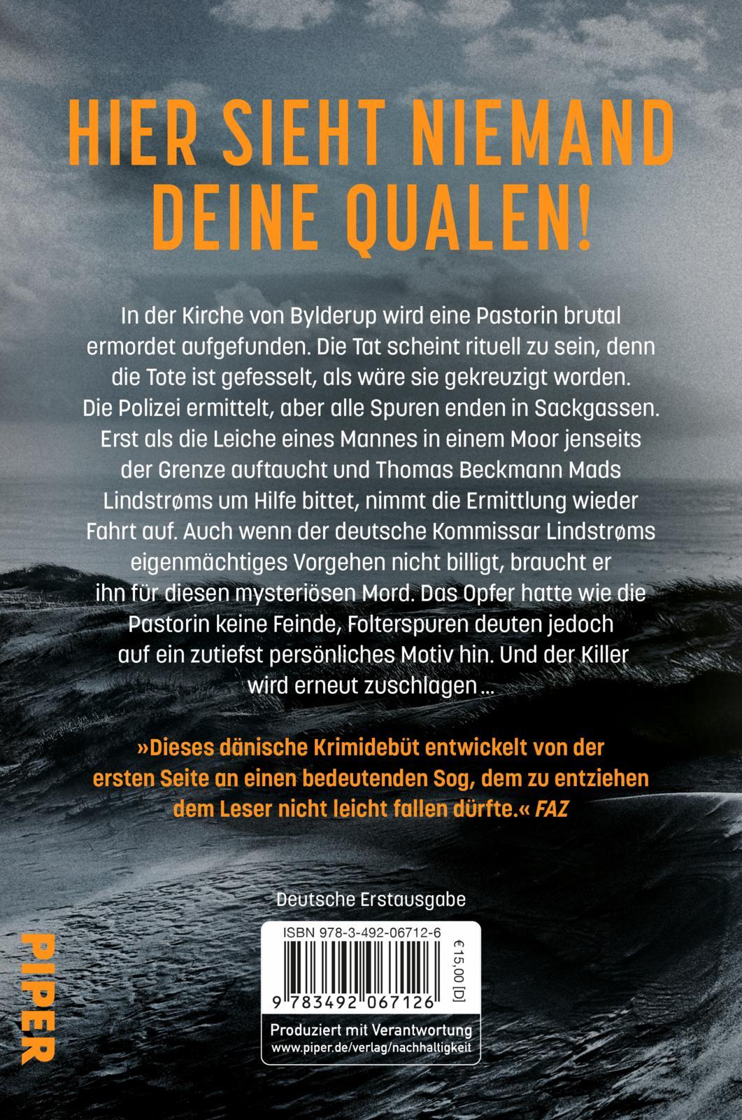 Rückseitencover Niemand sieht dich