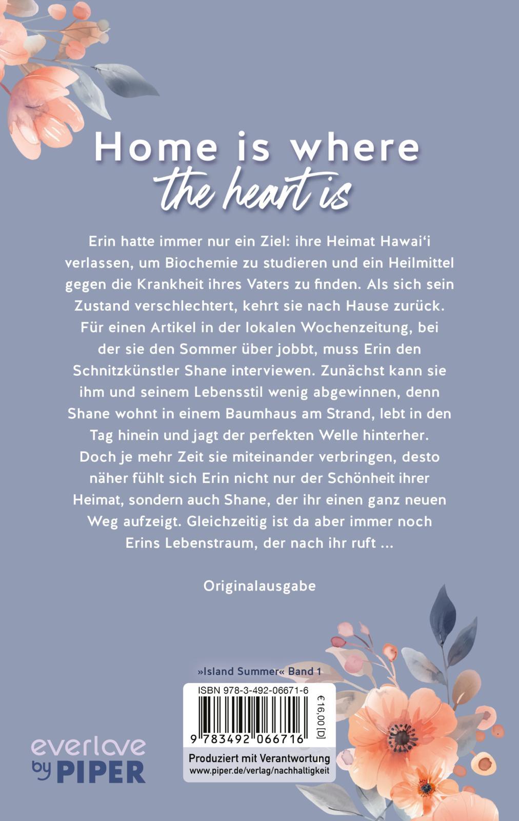 Rückseitencover Call My Heart Home