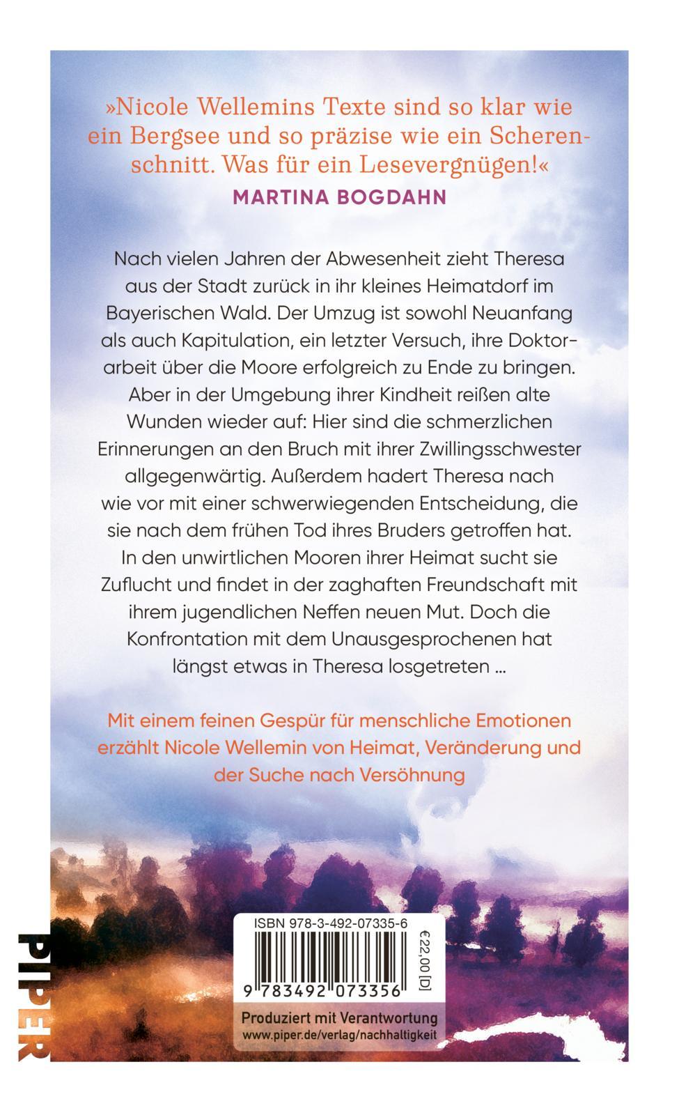 Rückseitencover Das Echo der Moore