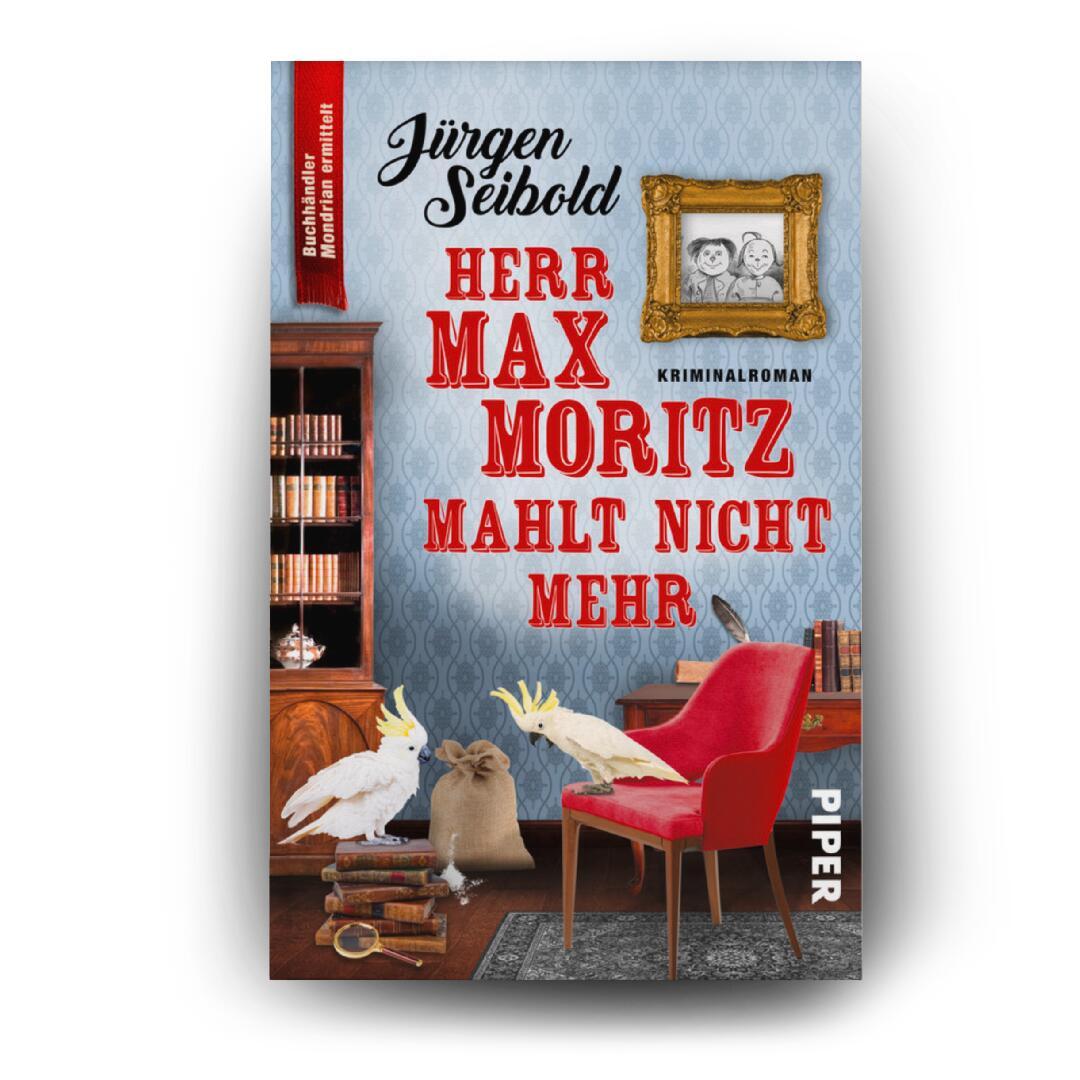 Beispielinhalt (Bild) Herr Max Moritz mahlt nicht mehr