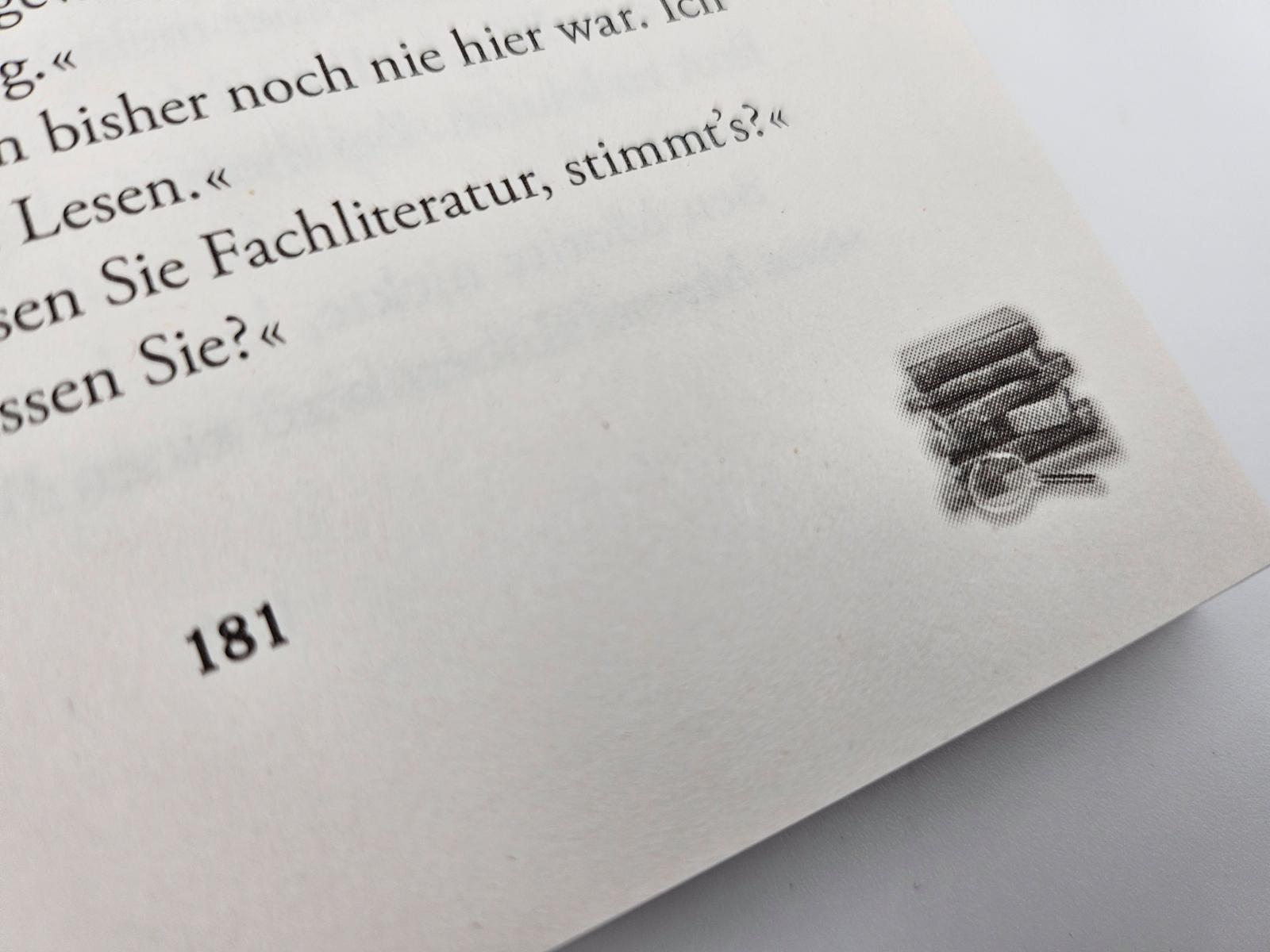 Beispielinhalt (Bild) Herr Max Moritz mahlt nicht mehr