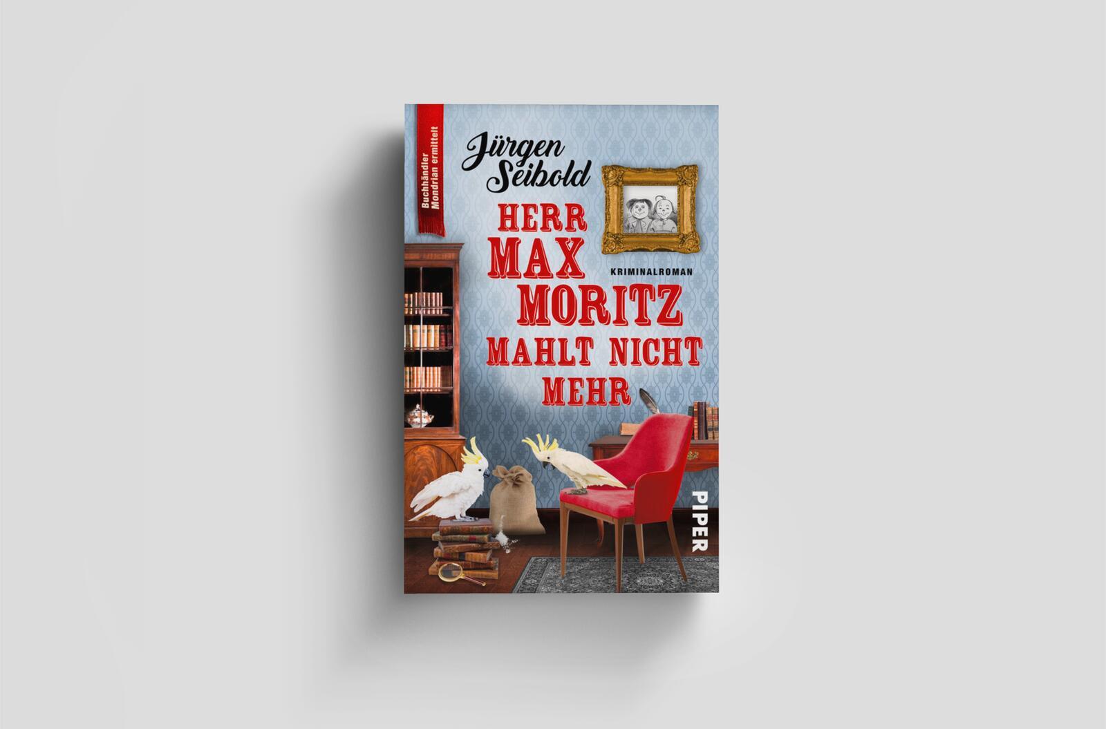 Beispielinhalt (Bild) Herr Max Moritz mahlt nicht mehr