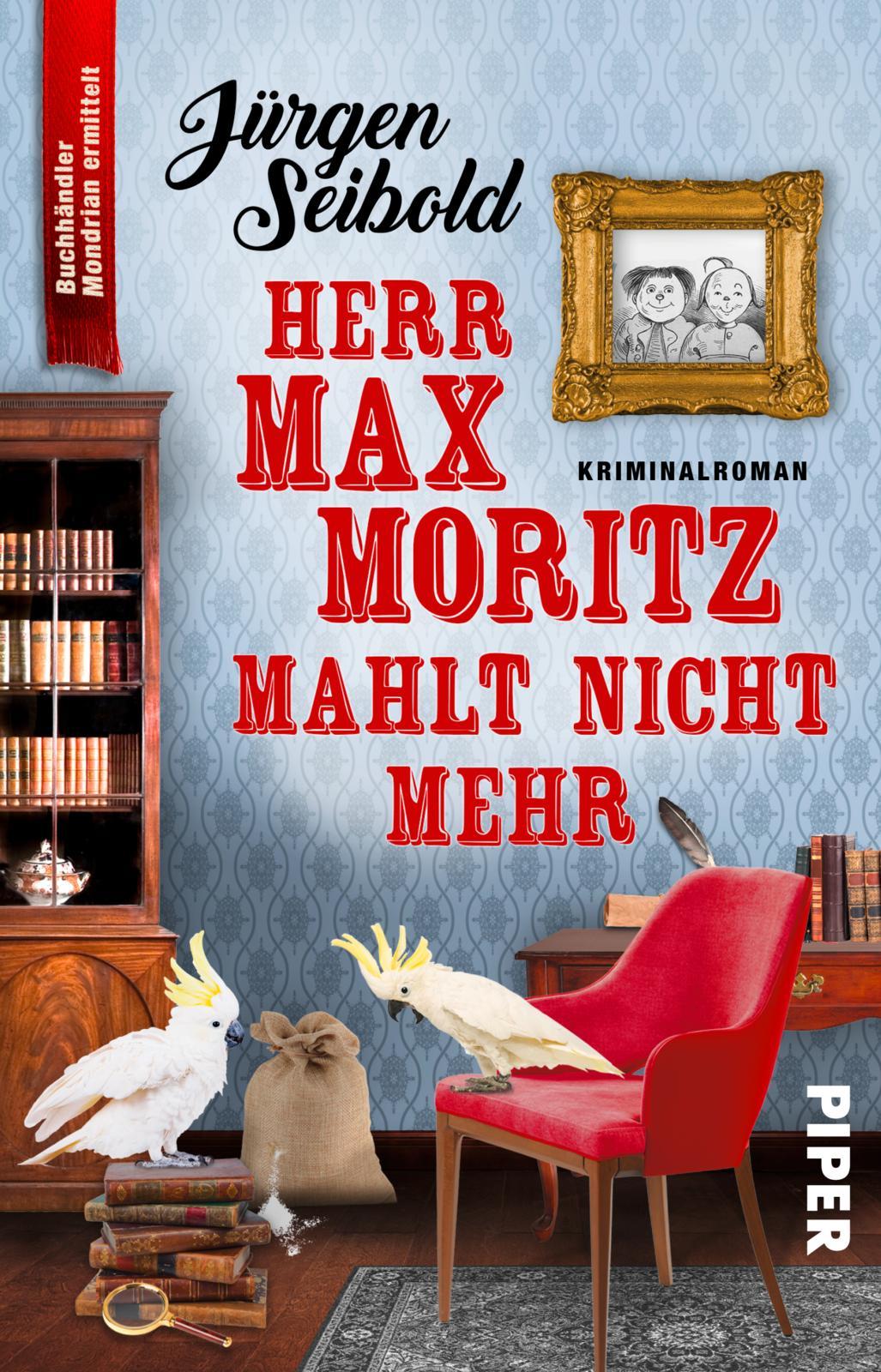 Vorderes Coverbild Herr Max Moritz mahlt nicht mehr