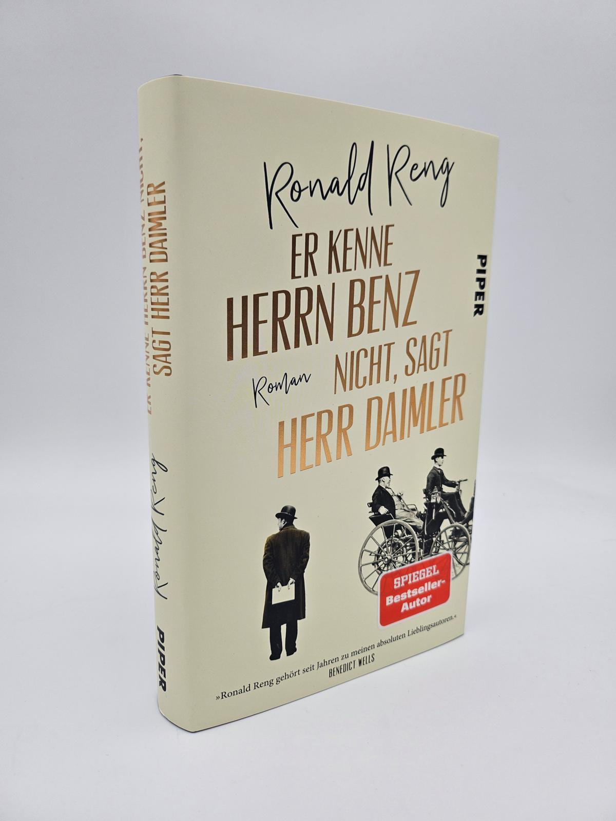 Beispielinhalt (Bild) Er kenne Herrn Benz nicht, sagt Herr Daimler