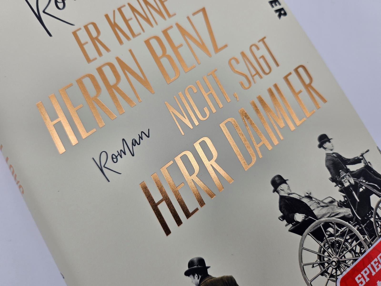 Beispielinhalt (Bild) Er kenne Herrn Benz nicht, sagt Herr Daimler