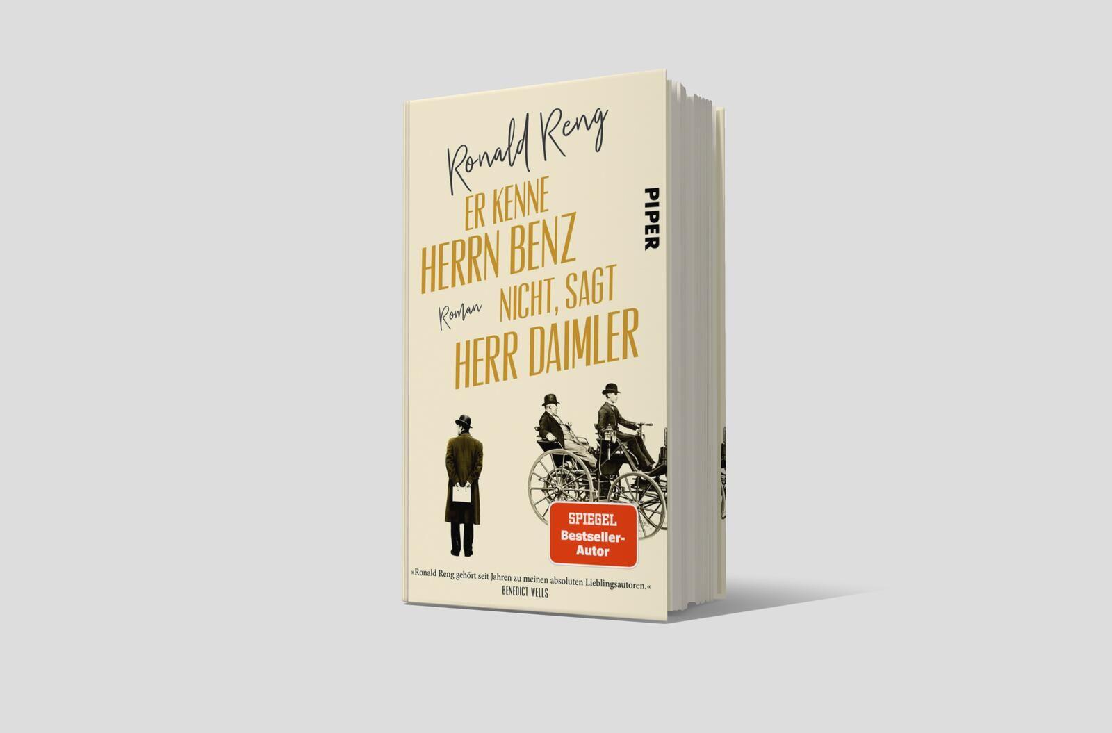 Beispielinhalt (Bild) Er kenne Herrn Benz nicht, sagt Herr Daimler