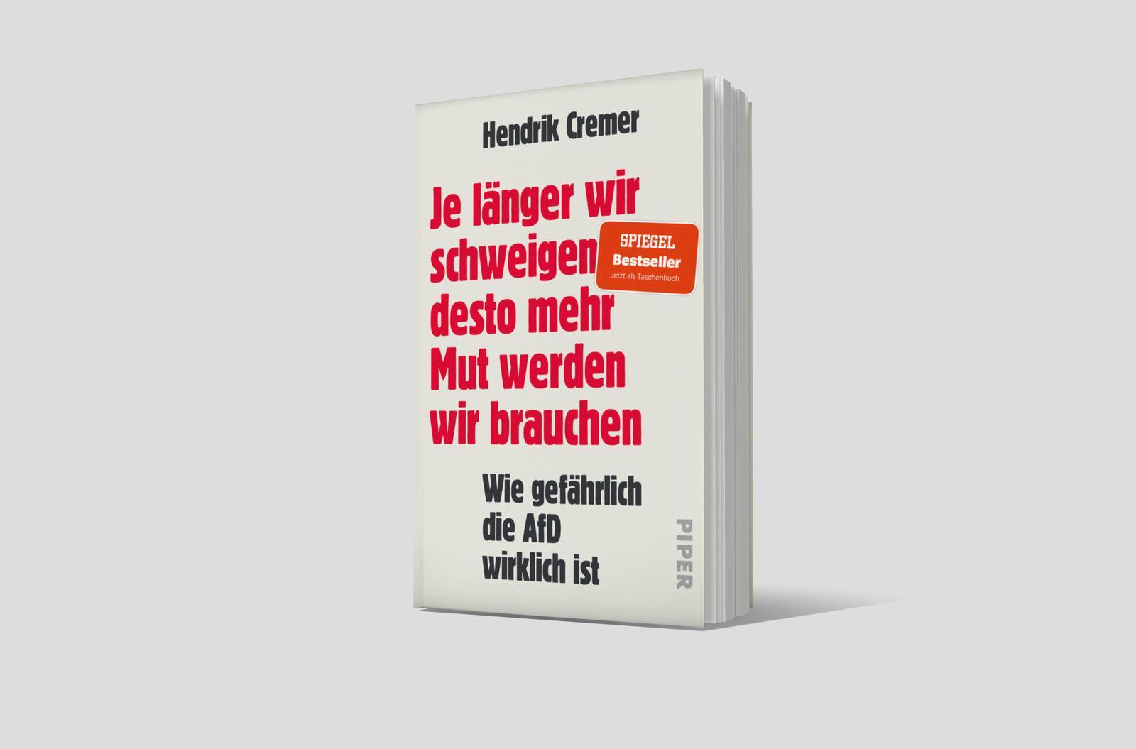 Beispielinhalt (Bild) Je länger wir schweigen, desto mehr Mut werden wir brauchen
