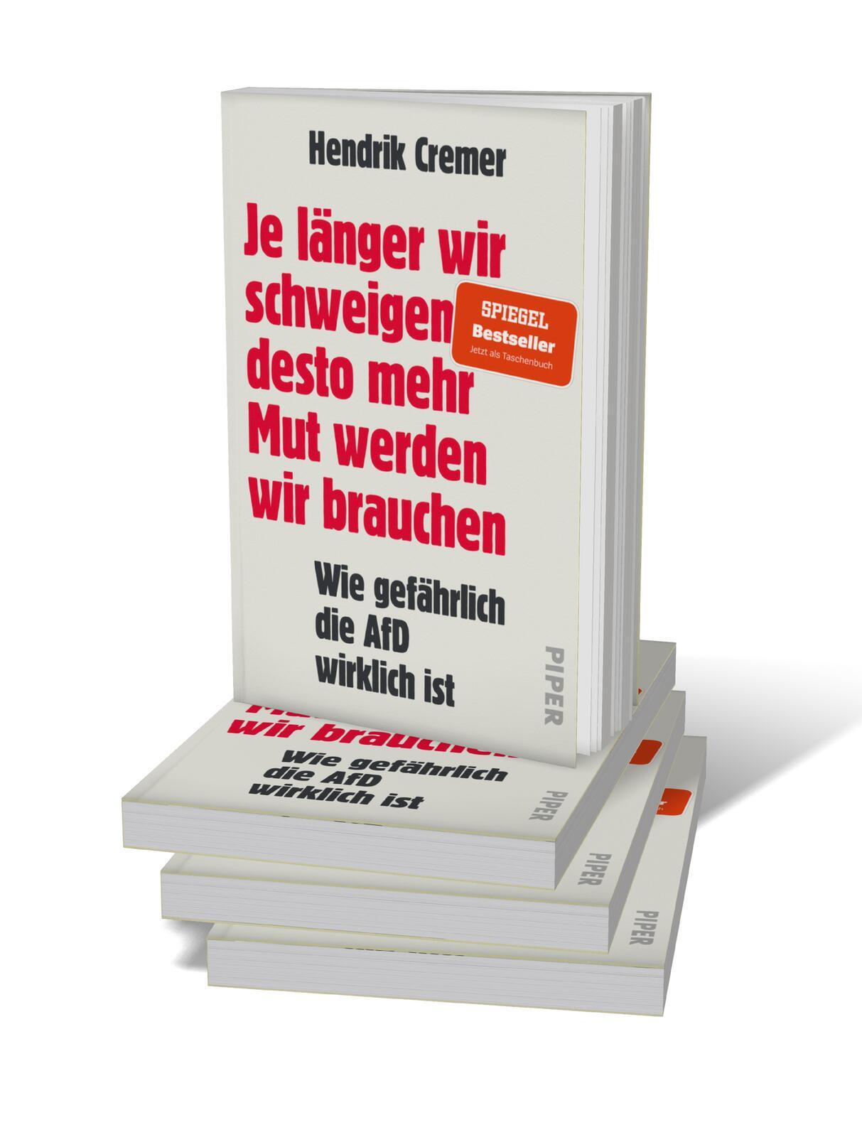 Beispielinhalt (Bild) Je länger wir schweigen, desto mehr Mut werden wir brauchen
