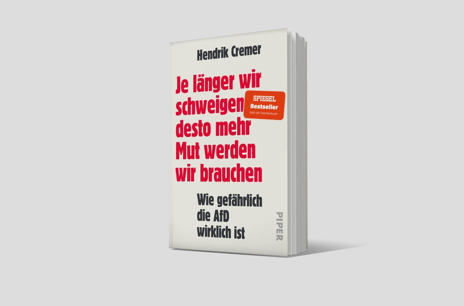 Beispielinhalt (Bild) Je länger wir schweigen, desto mehr Mut werden wir brauchen