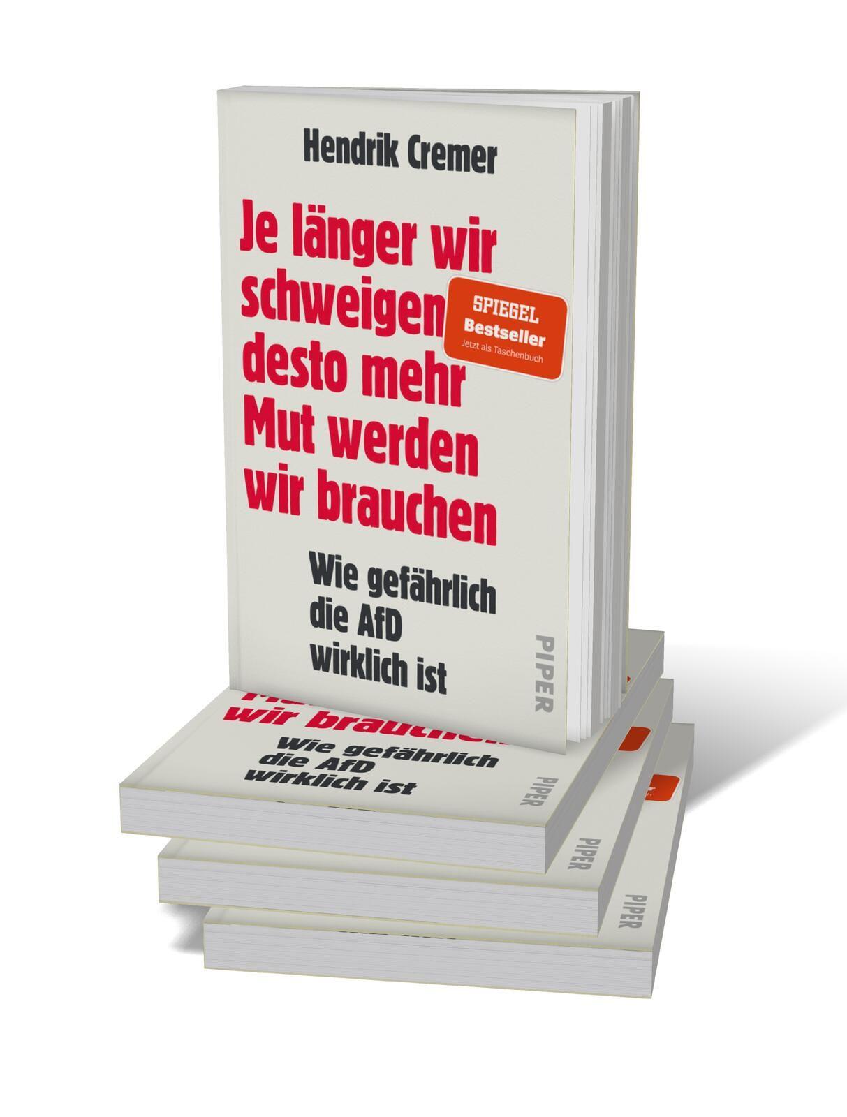 Beispielinhalt (Bild) Je länger wir schweigen, desto mehr Mut werden wir brauchen