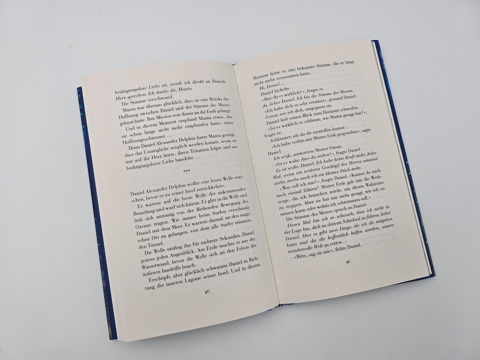 Beispielinhalt (Bild) Der träumende Delphin und die Stimme des Ozeans