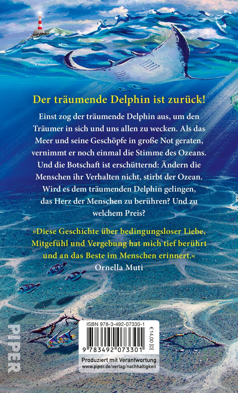 Rückseitencover Der träumende Delphin und die Stimme des Ozeans