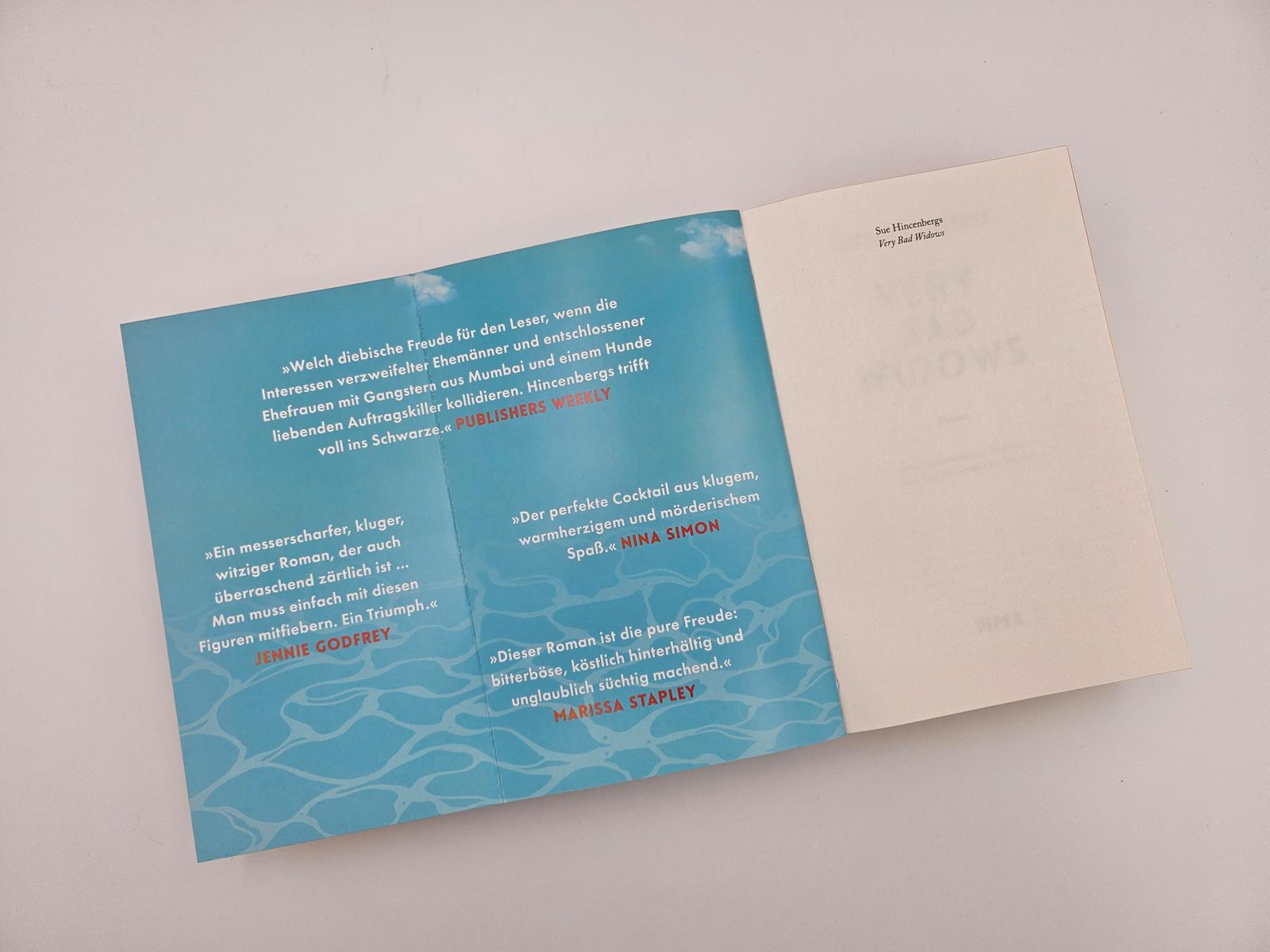 Beispielinhalt (Bild) Very Bad Widows