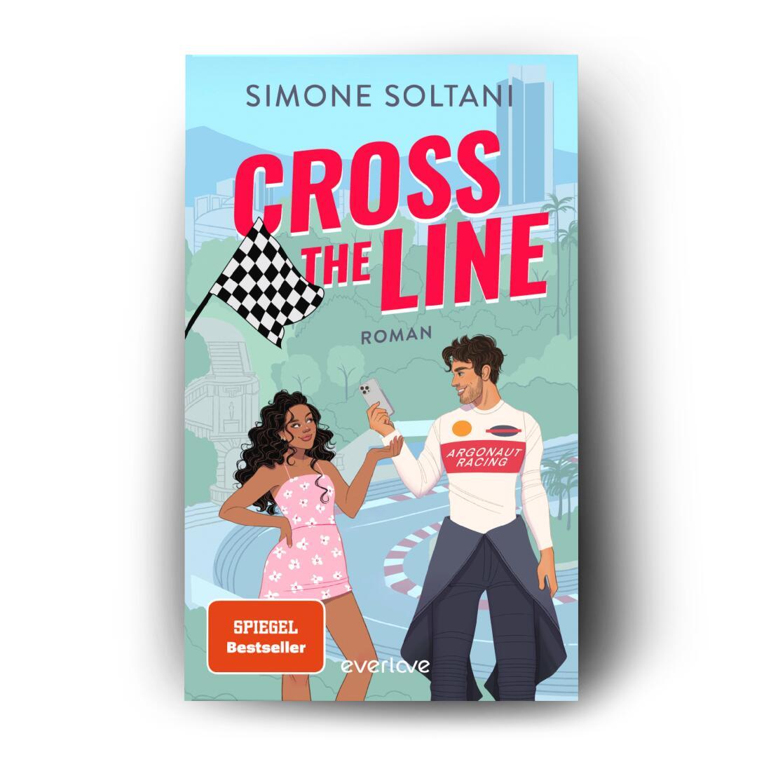 Beispielinhalt (Bild) Cross the Line - Auf der Rennstrecke kämpft er um den Sieg, im Leben um ihr Herz