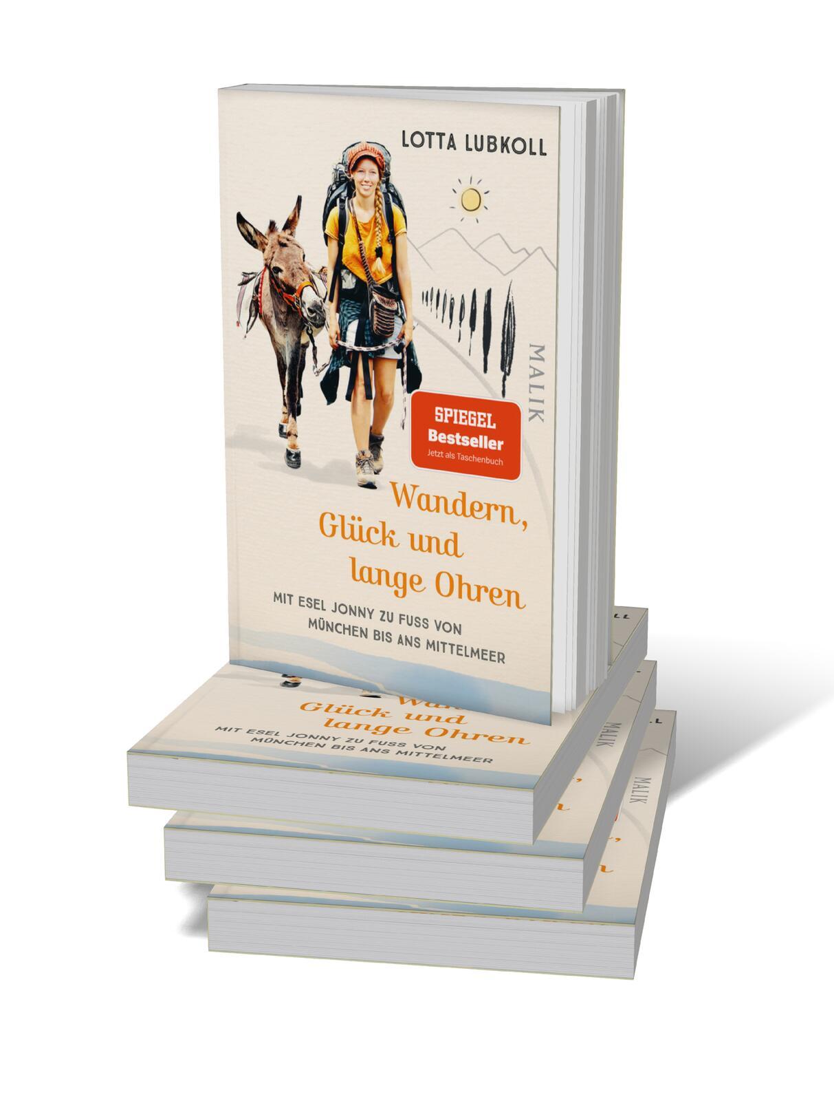 Beispielinhalt (Bild) Wandern, Glück und lange Ohren