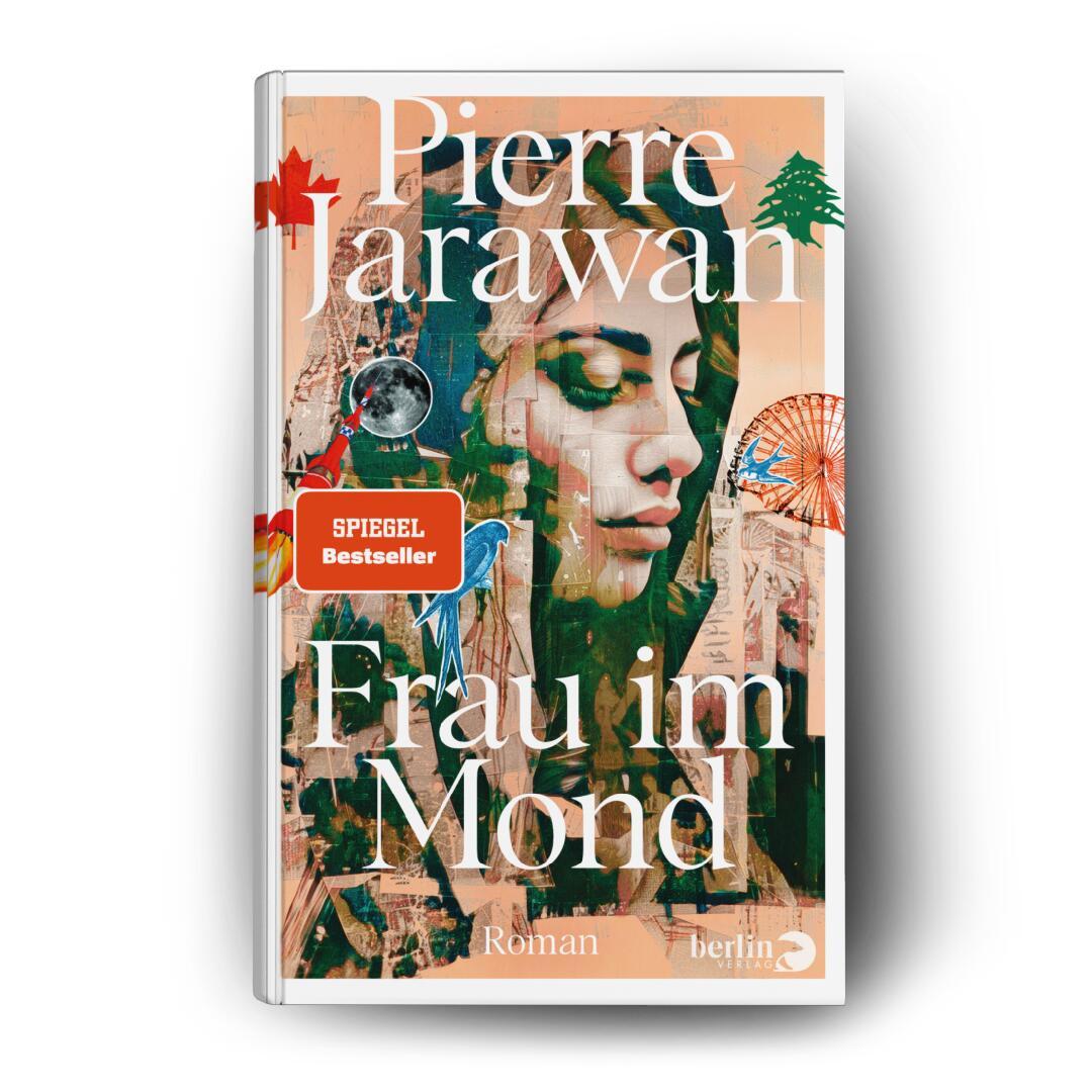 Beispielinhalt (Bild) Frau im Mond