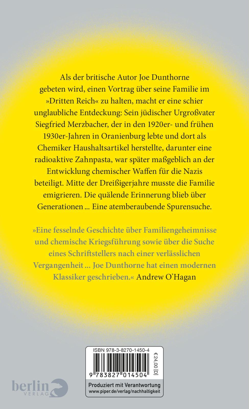 Rückseitencover Kinder des Radiums