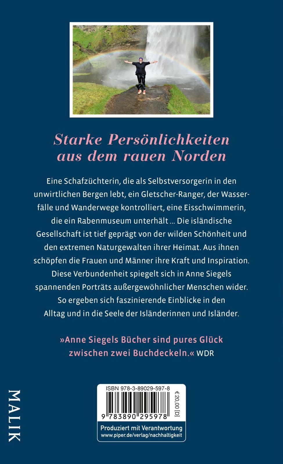 Rückseitencover Wo Islands wilde Seele wohnt