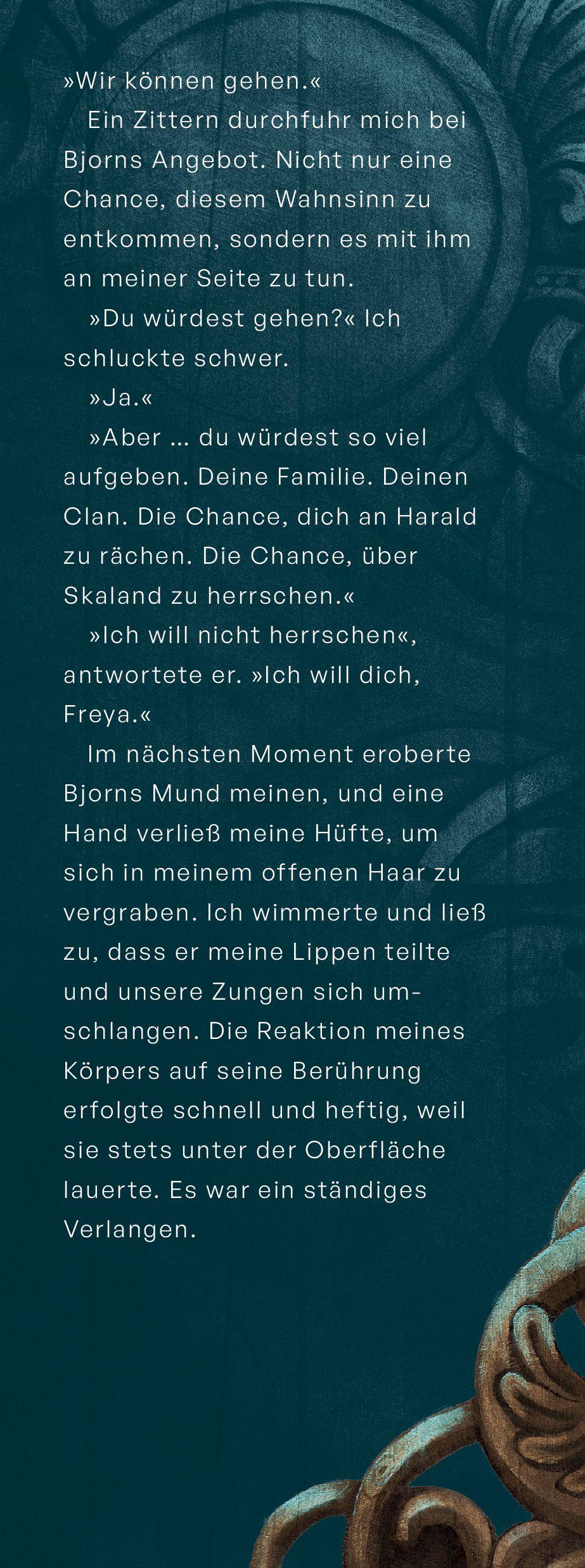 Beispielinhalt (Bild) Die Skaland-Saga, Band 1 - A Fate Inked in Blood