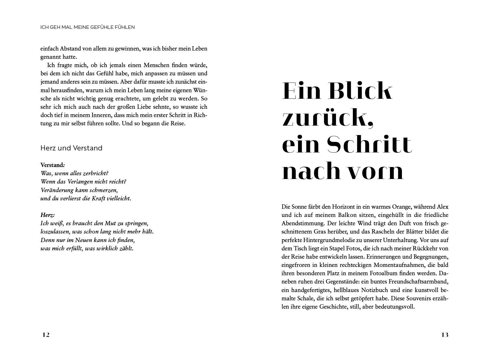 Beispielinhalt (Bild) Ich geh mal meine Gefühle fühlen