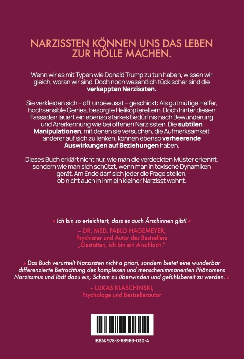 Rückseitencover Verkappte Narzissten