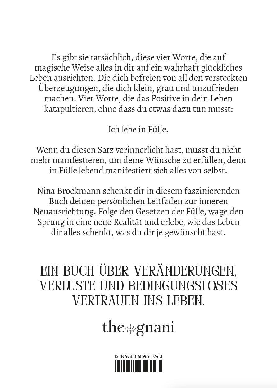 Rückseitencover Vier Worte, die dein Leben für immer verändern