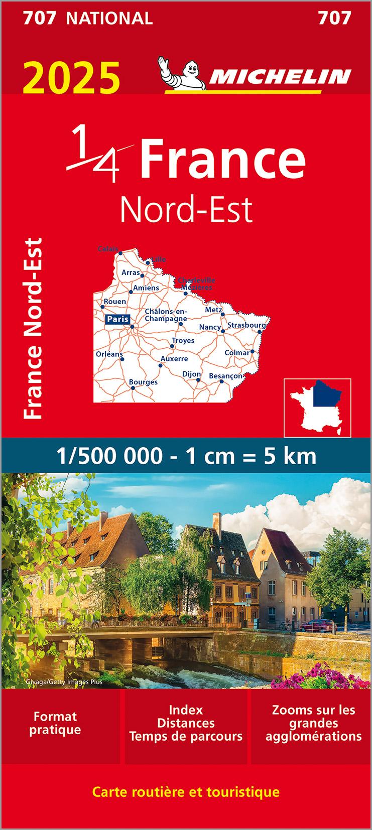 Vorderes Coverbild Michelin Nordostfrankreich